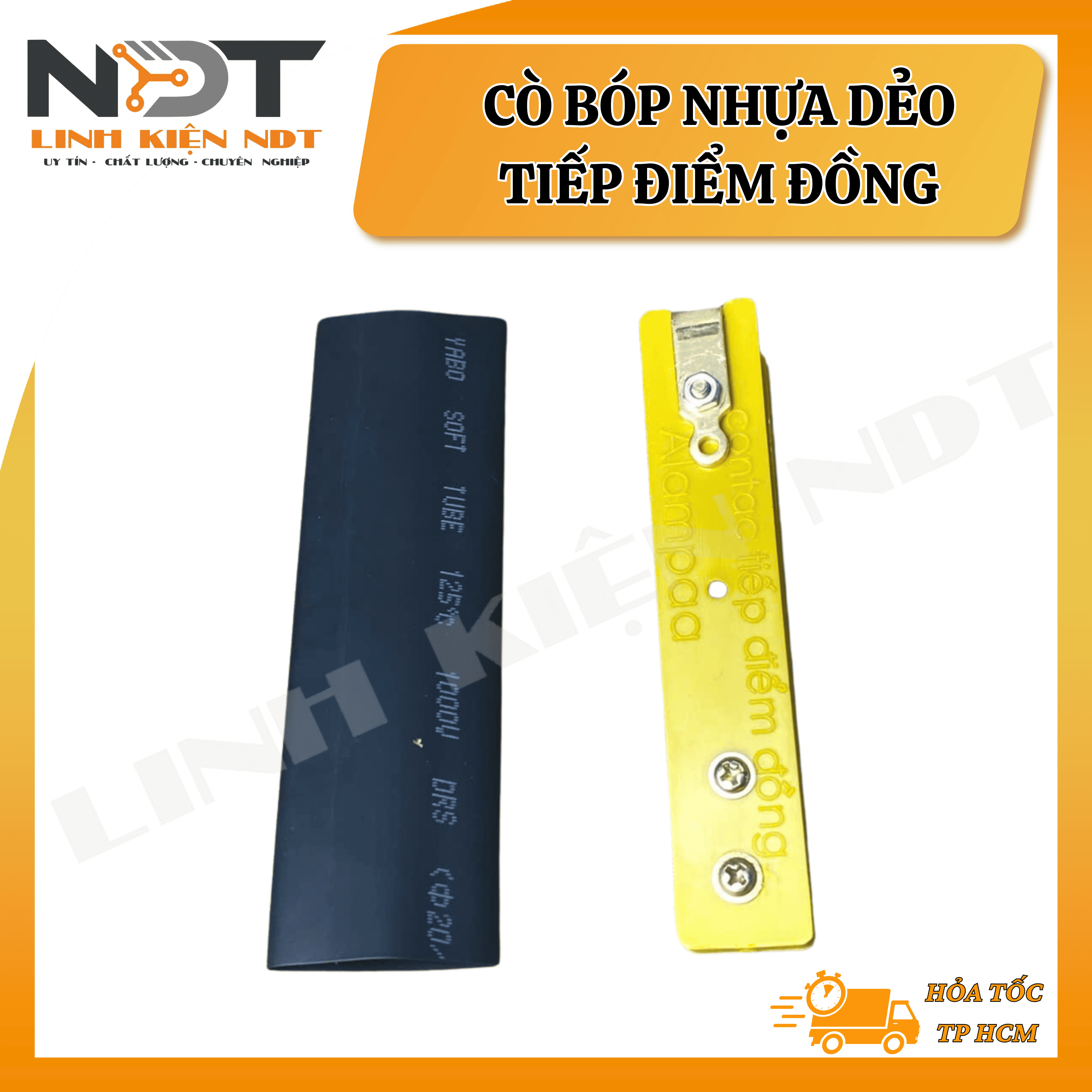 [ COMBO 5 CÁI ] Cò Bóp Nhựa Dẻo Màu Vàng - Linh Kiện NDT