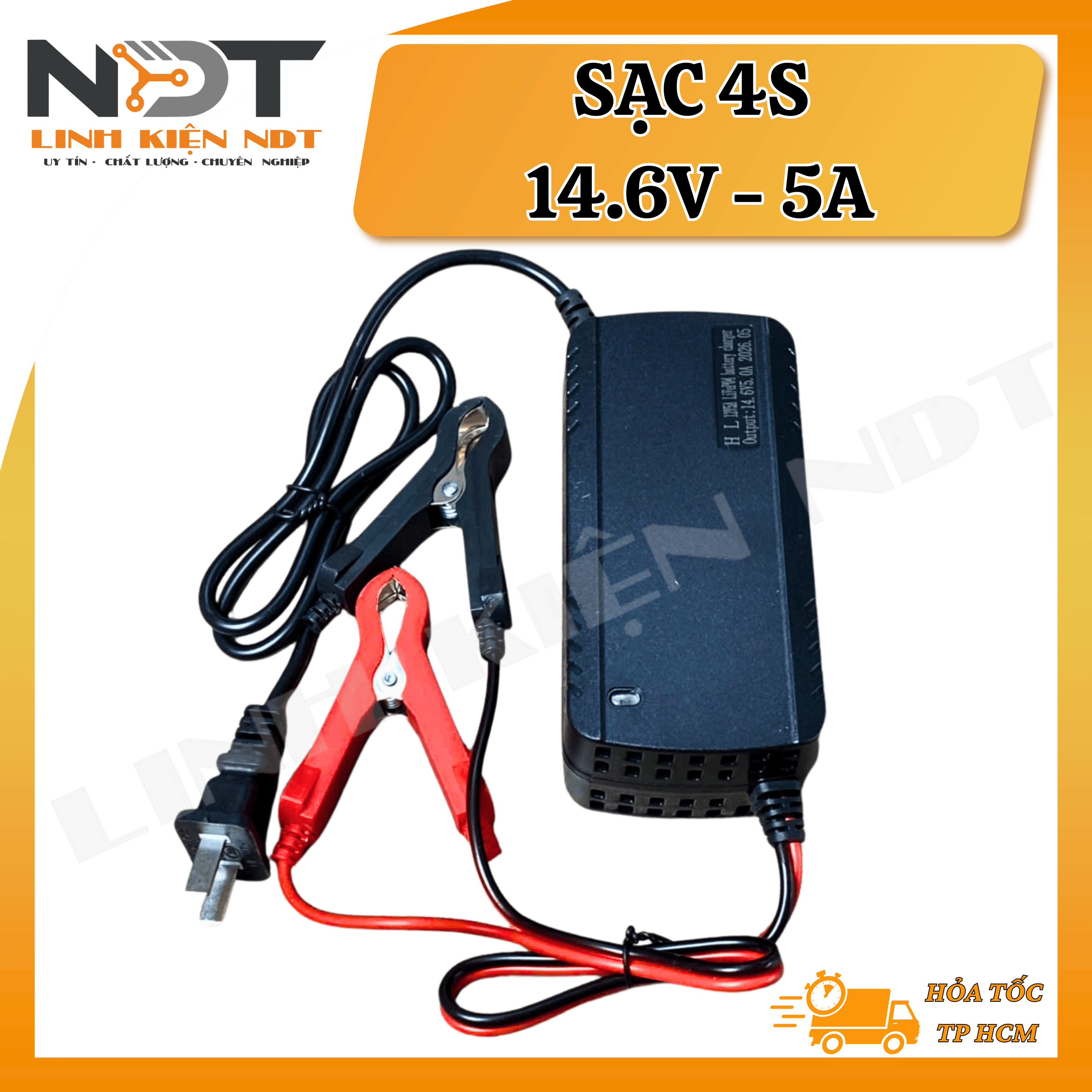 Sạc 4S 14.6V 5A - Linh Kiện NDT