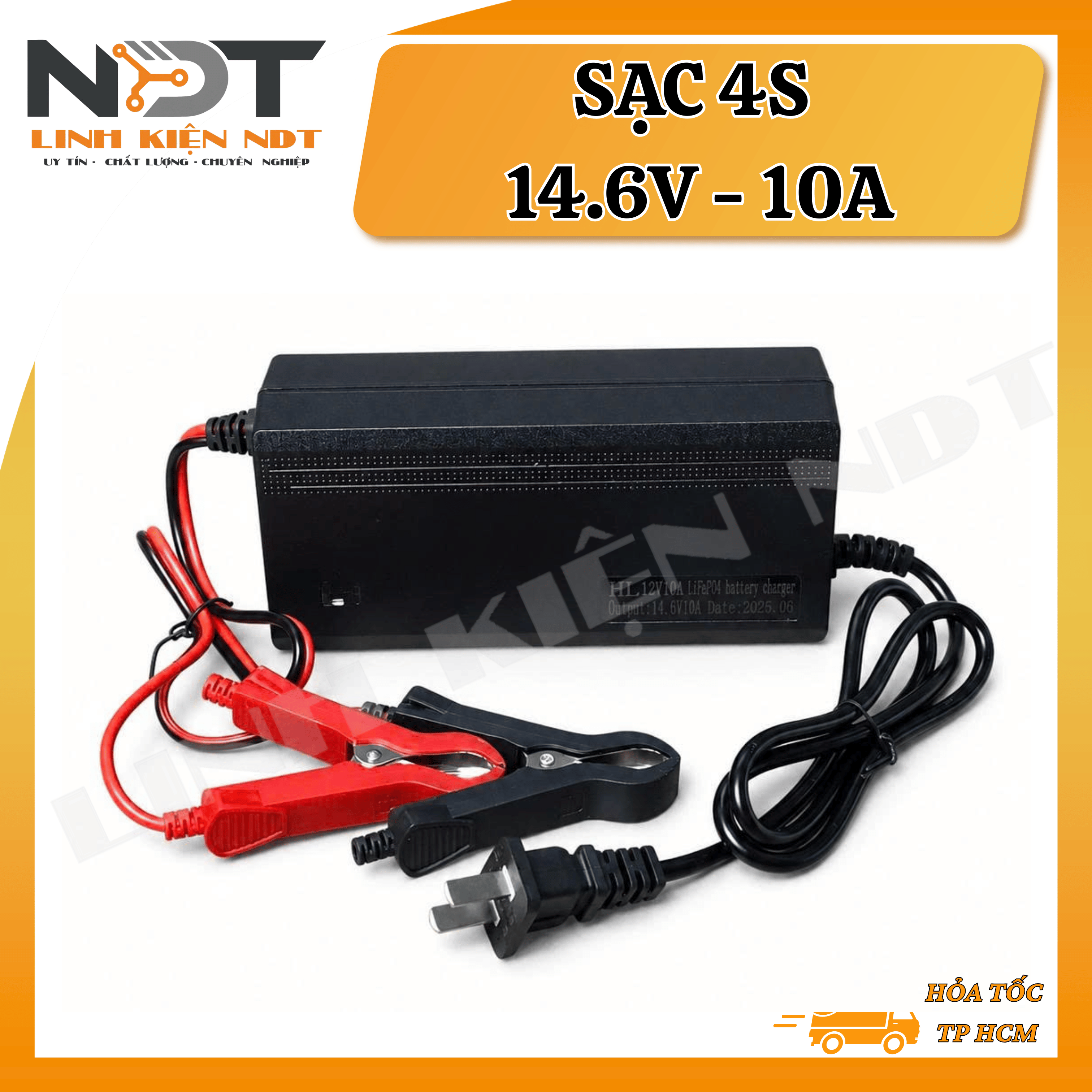 Sạc 4S 14.6V 10A - Linh Kiện NDT