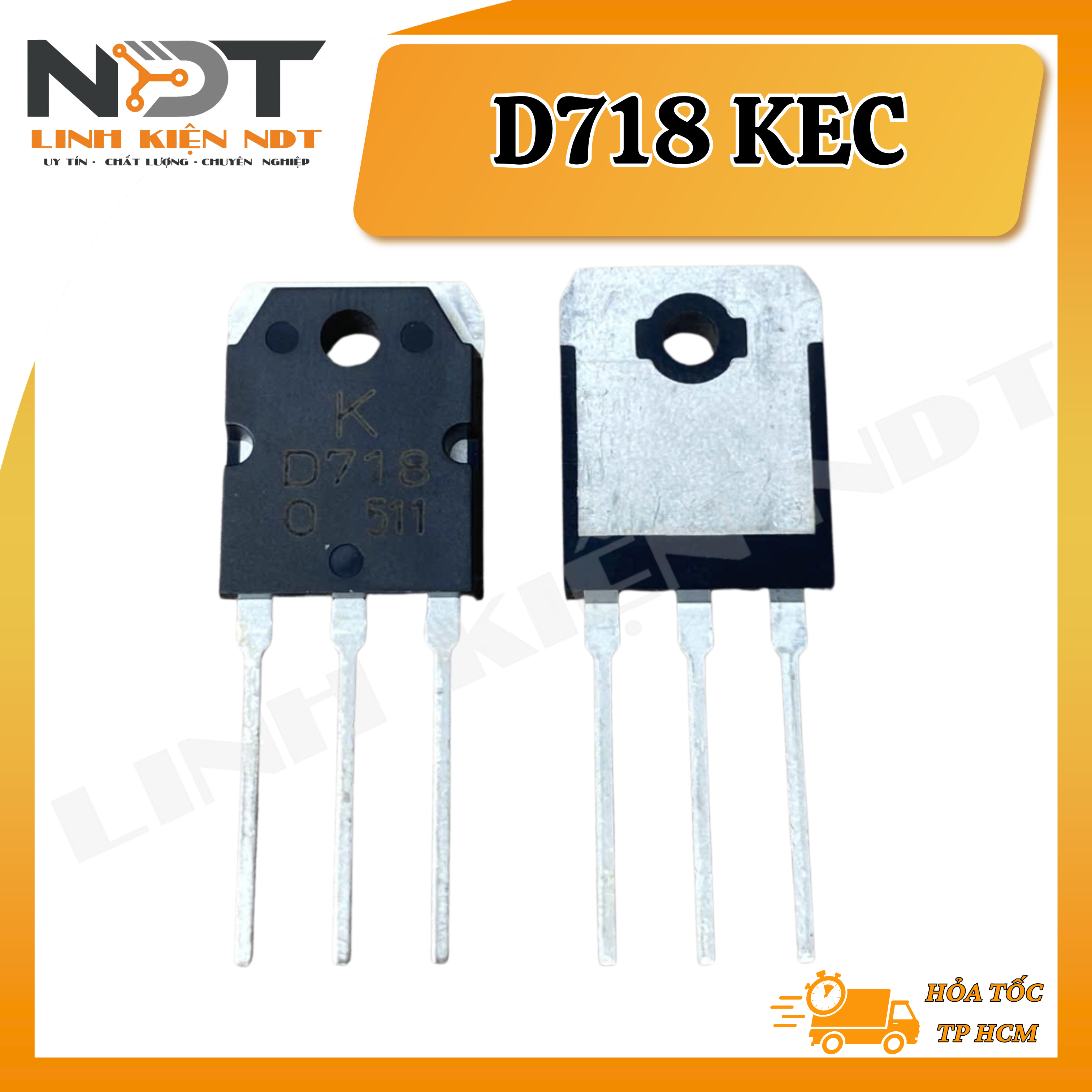 D718 Transistor Hãng KEC - Linh Kiện NDT