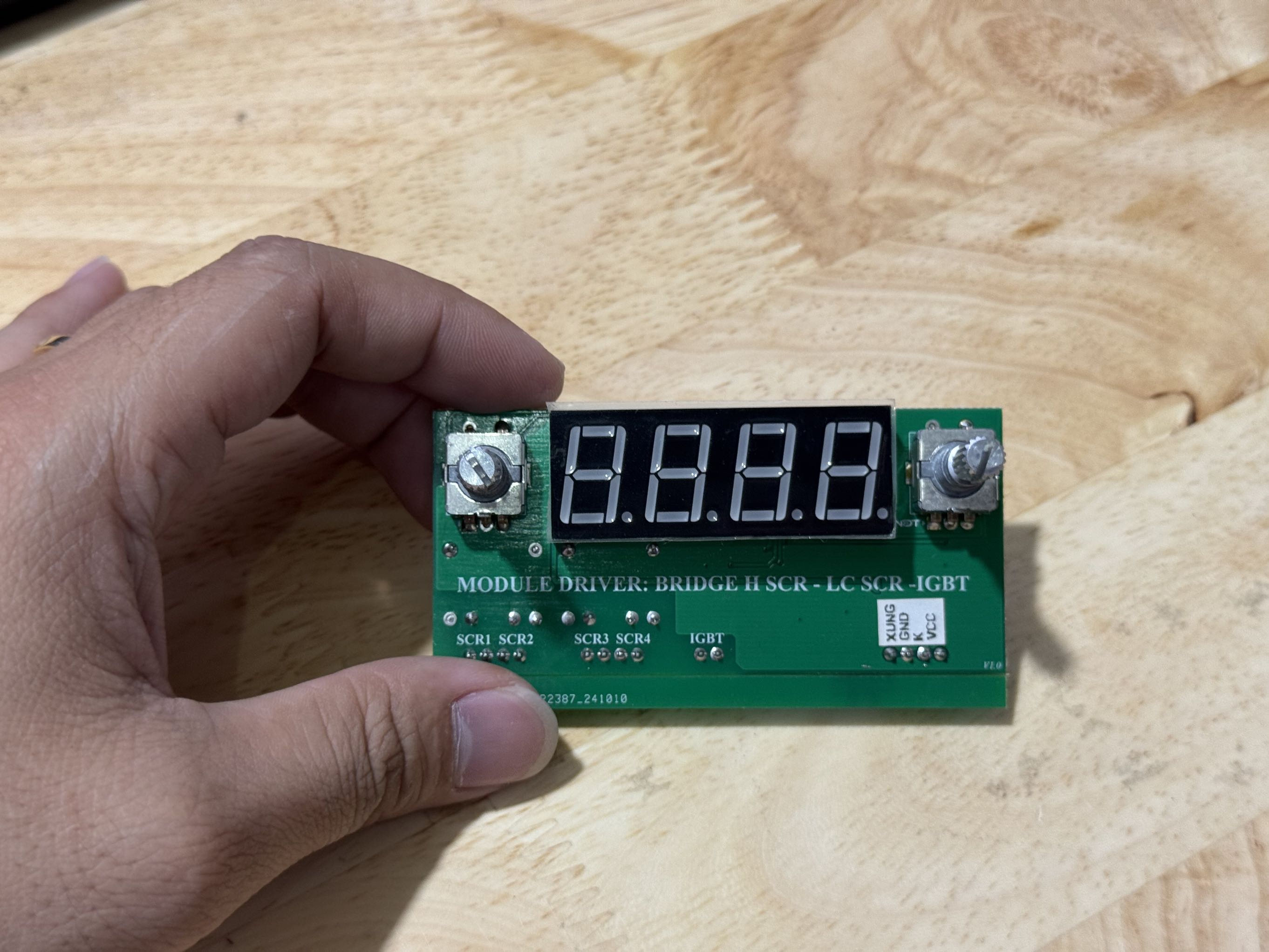 Board Mạch 6 chế Độ Có Hiển Thị - Linh Kiện NDT