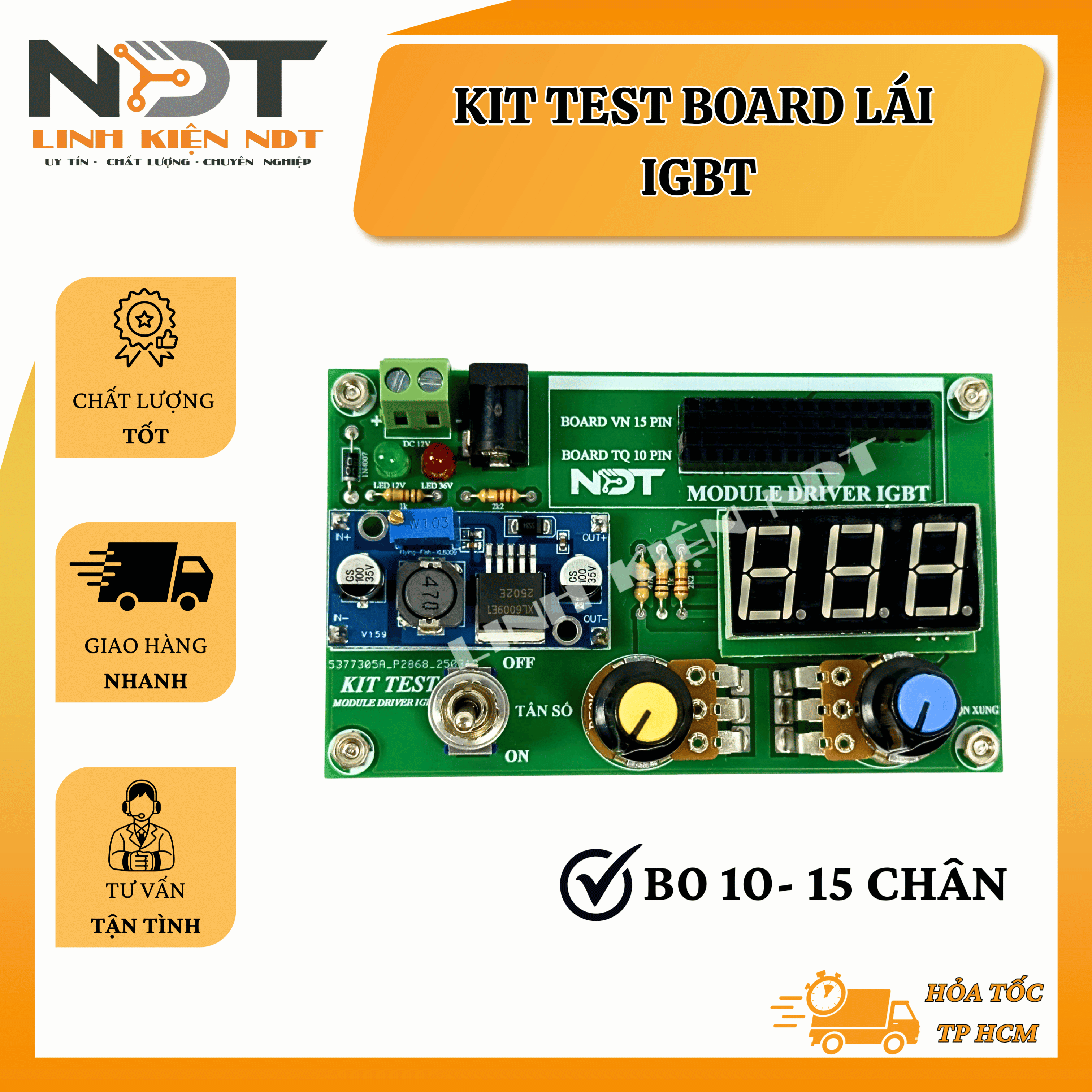 Kit Test Board Lái IGBT - Linh Kiện NDT