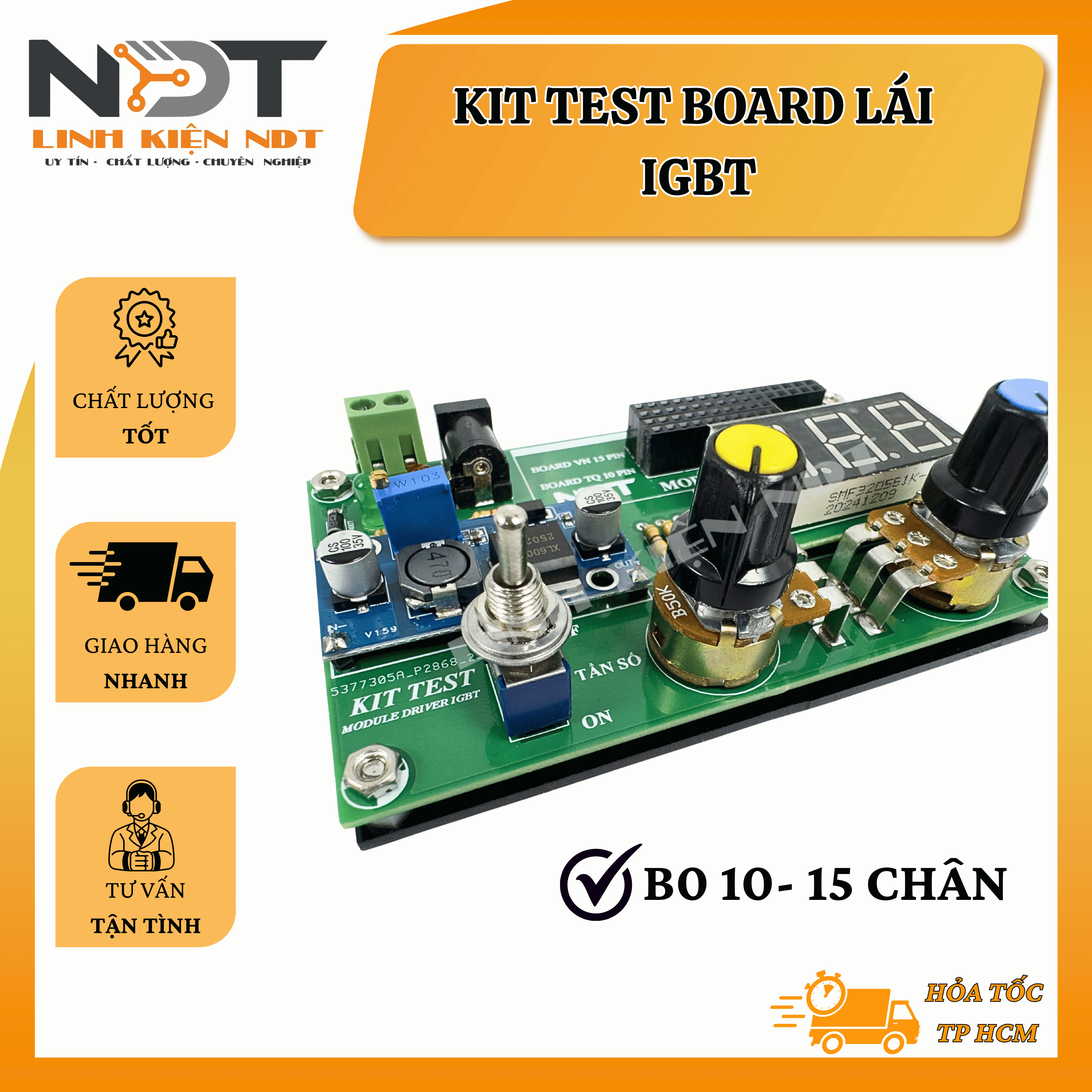 Kit Test Board Lái IGBT - Linh Kiện NDT