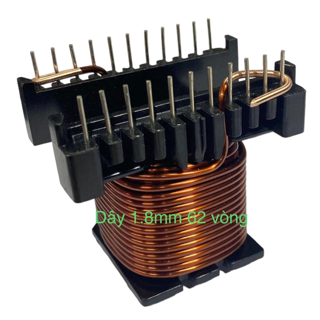 Cuộn Cảm E55 đứng Dây đồng 1.8mm (KHÔNG LÕI FERRIT) - Linh Kiện NDT