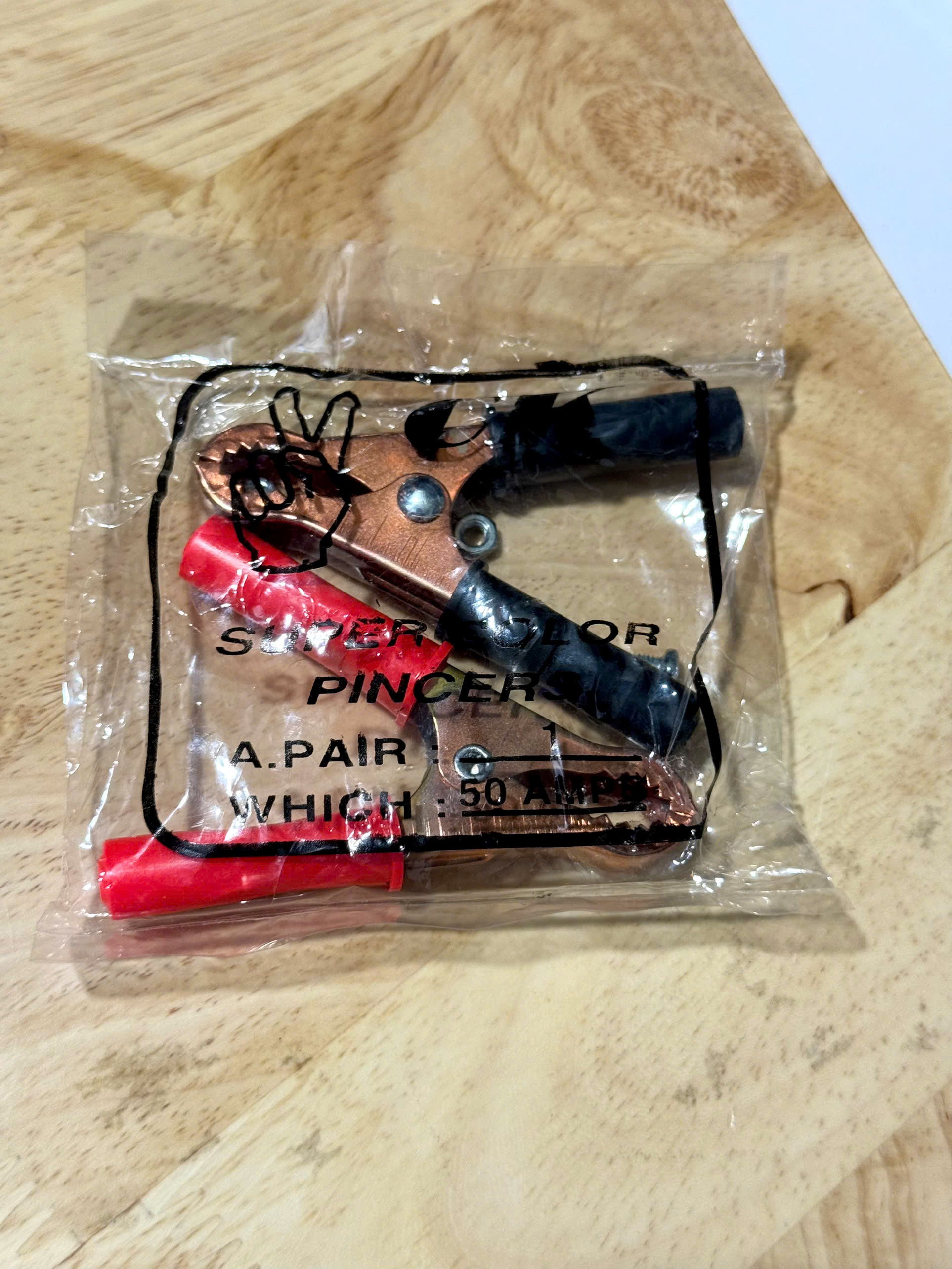 Kẹp Acquy Mạ Đồng 50A - Linh Kiện NDT