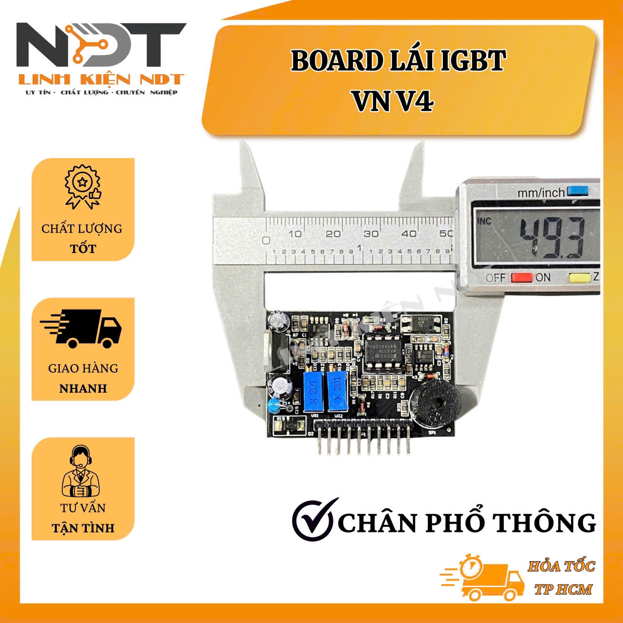 Board Lái IGBT VN V4 - Linh Kiện NDT