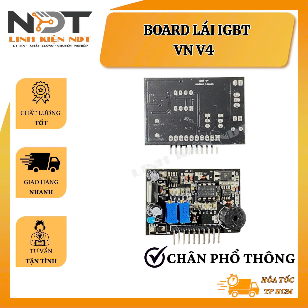 Board Lái IGBT VN V4 - Linh Kiện NDT