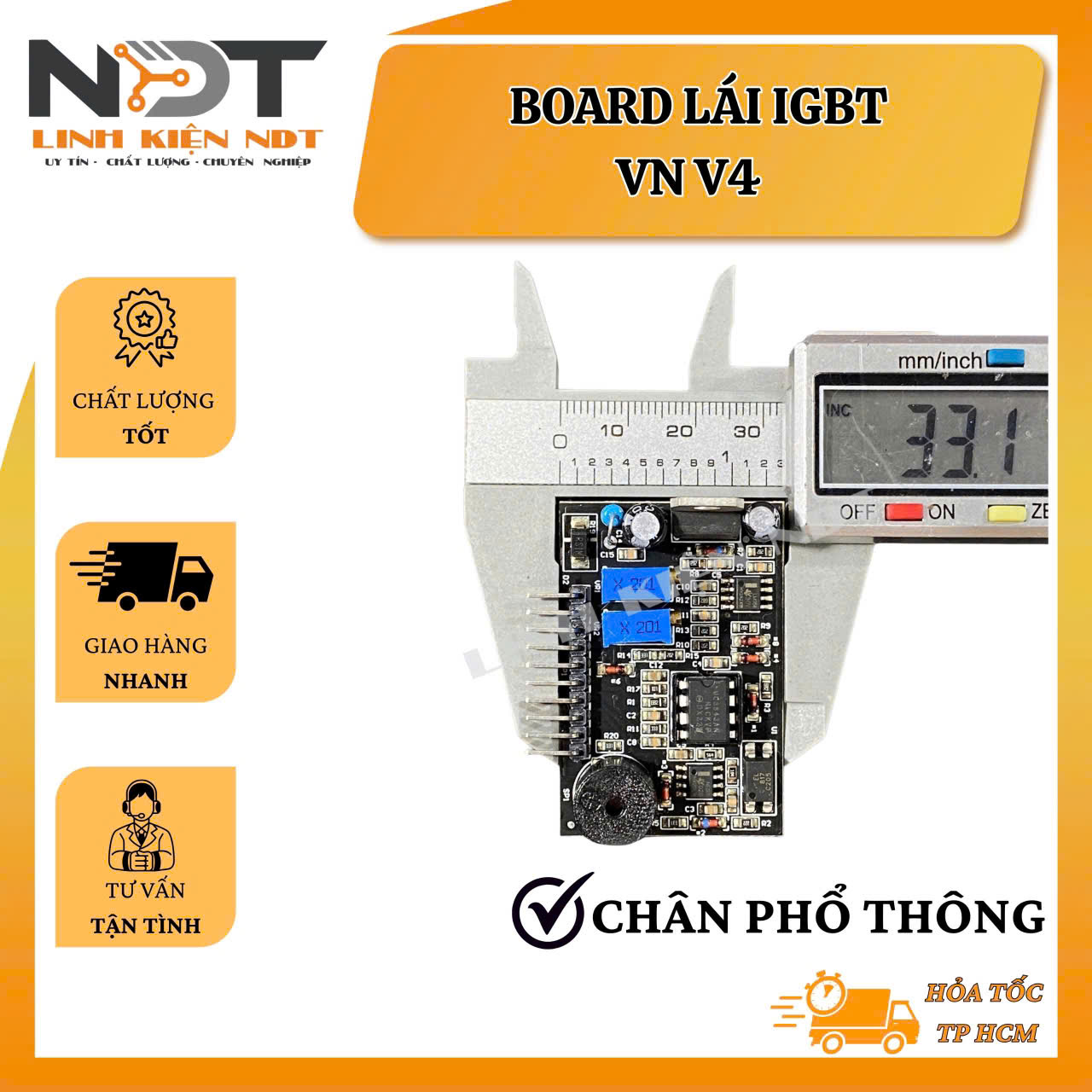 Board Lái IGBT VN V4 - Linh Kiện NDT