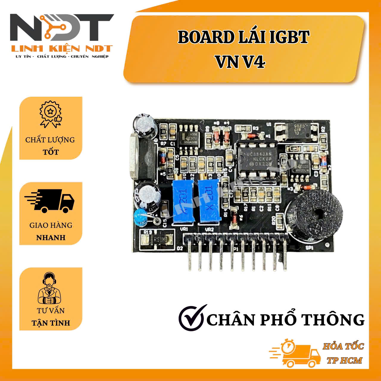 Board Lái IGBT VN V4 - Linh Kiện NDT