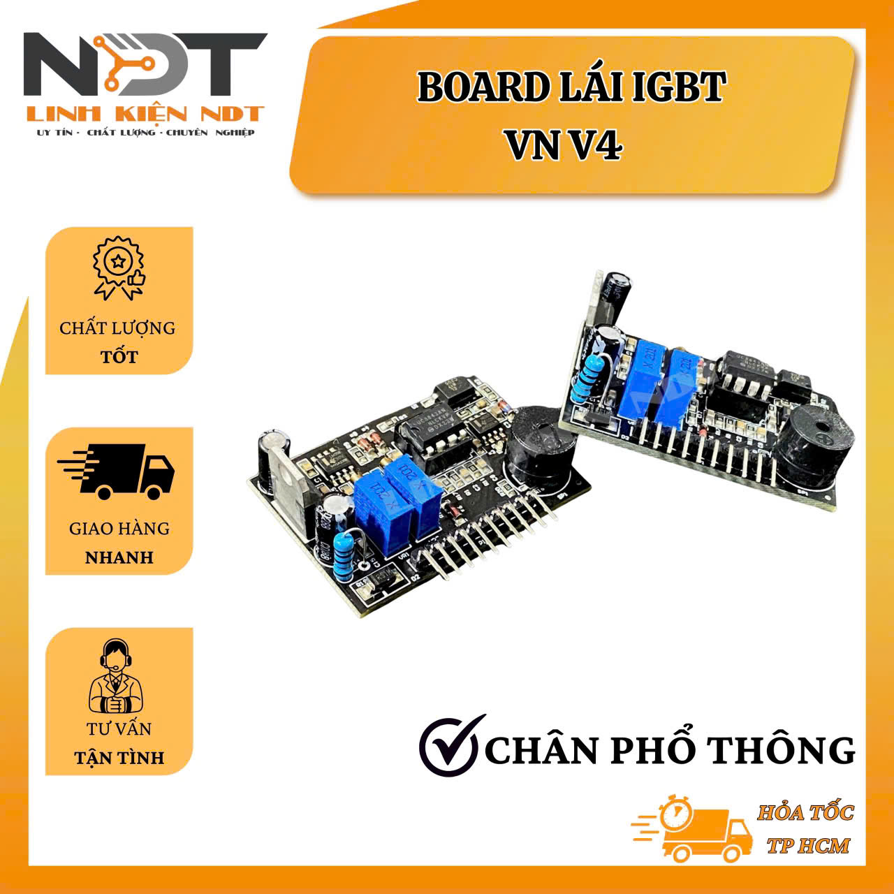 Board Lái IGBT VN V4 - Linh Kiện NDT
