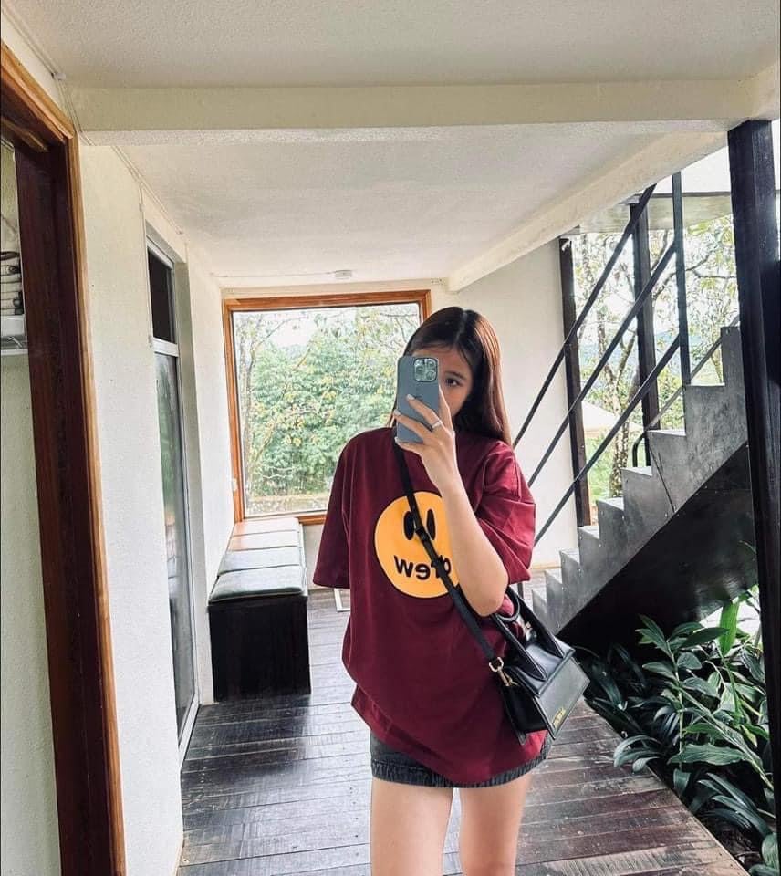 Áo Thun Drew House Mascot (Burgundy ) [Mirror Quality]