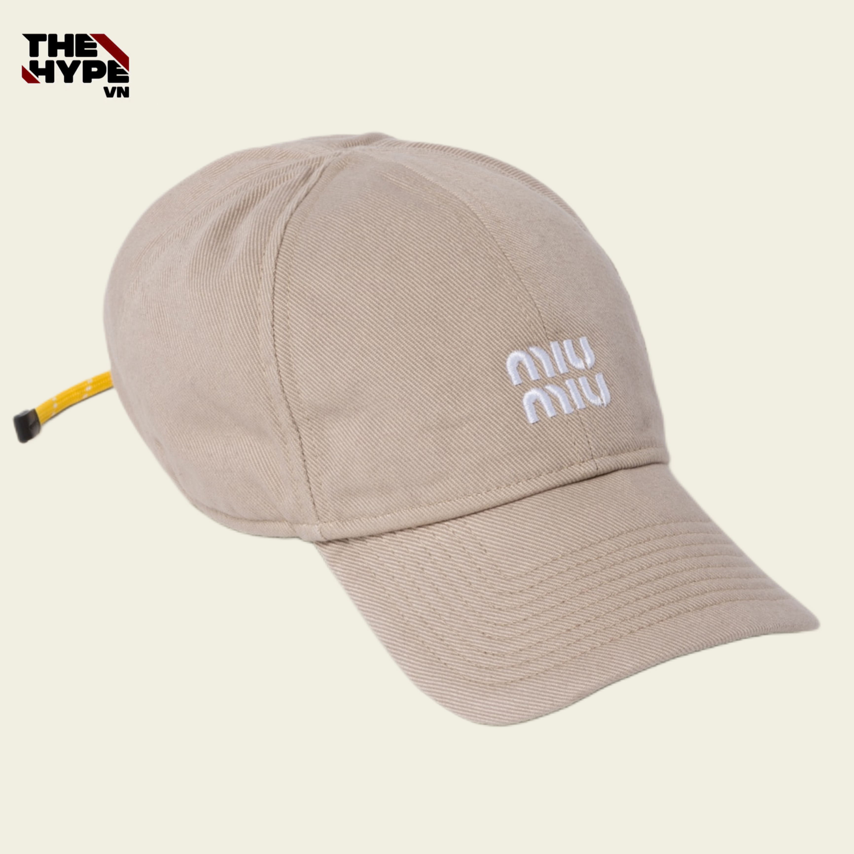NÓN MIUMIU CAP (BEIGE)