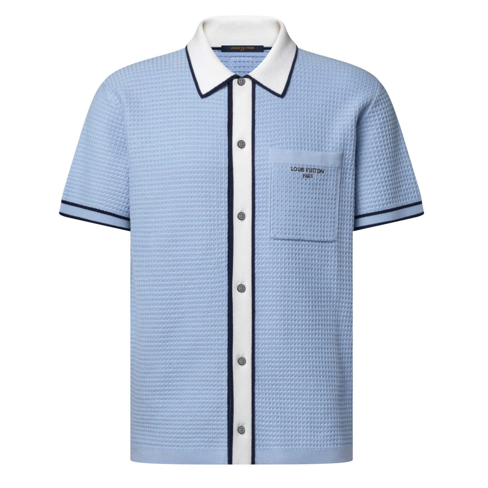 ÁO POLO LOUIS VUITTON BLUE LINE (BLUE)