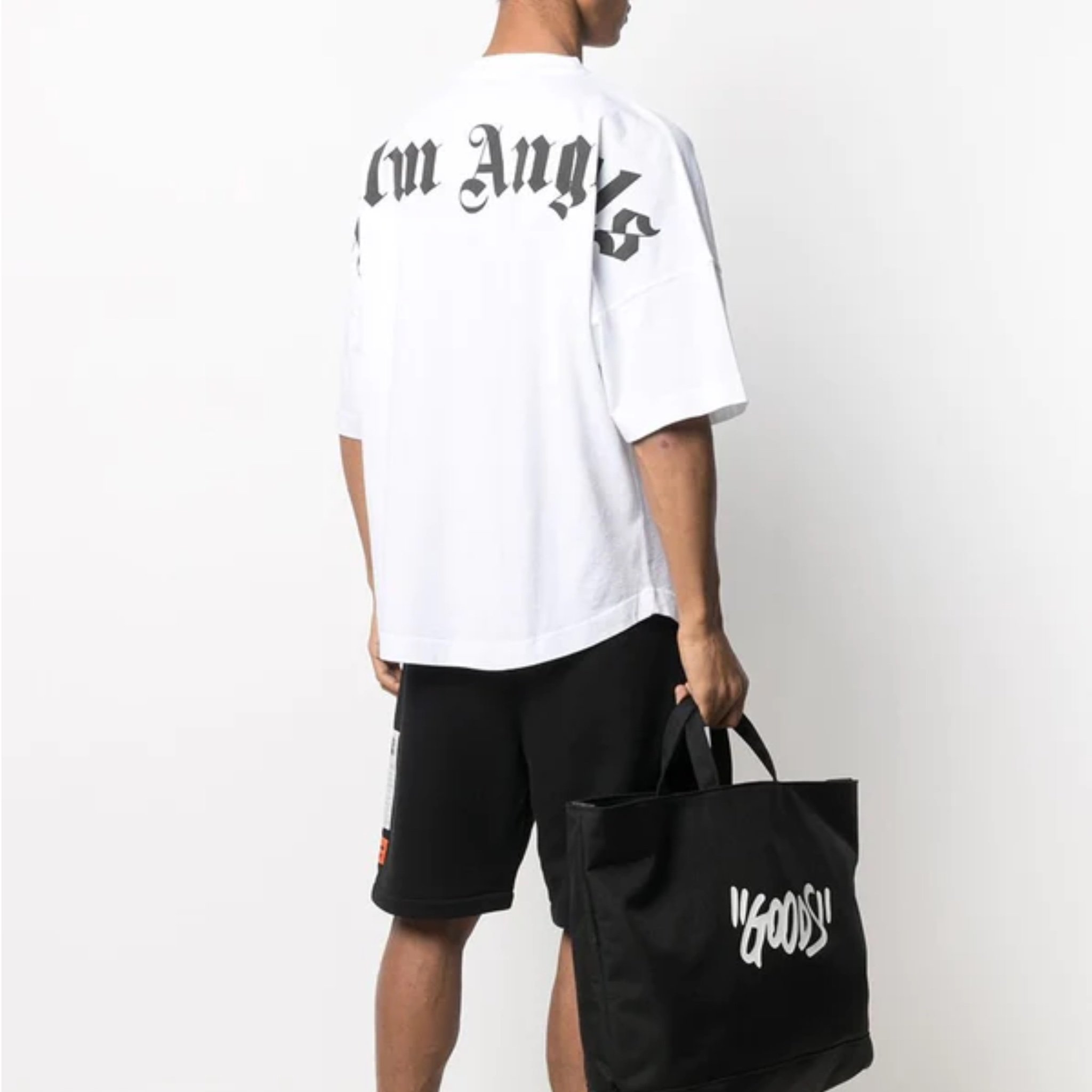 PALM ANGELS TEE - Áo thun PA Logo (WhIte) [Mirror Quality]