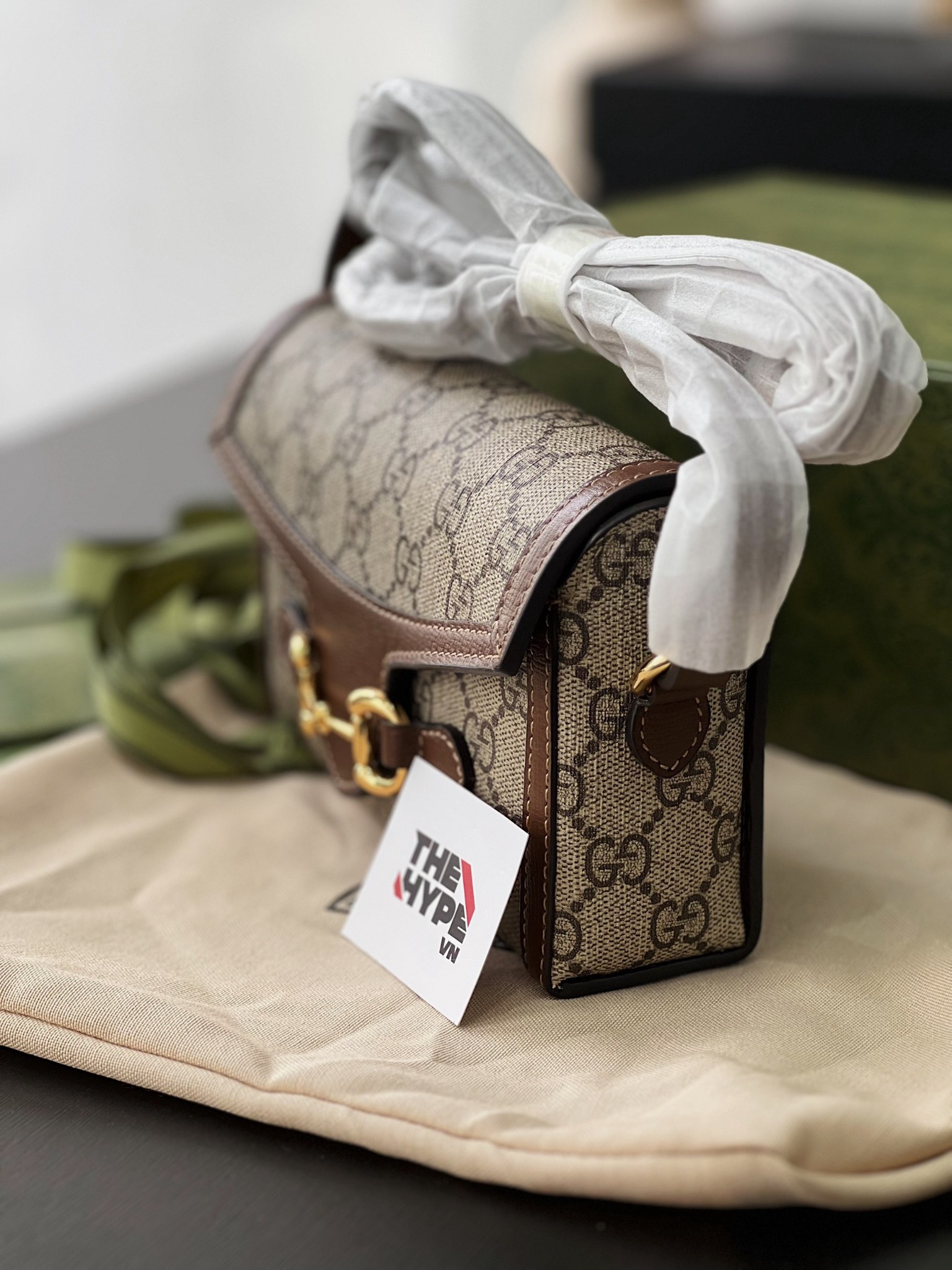 GUCCI BAG - Túi GC Horsebit 1955 Love Parade Mini Bag [Mirror Quality]