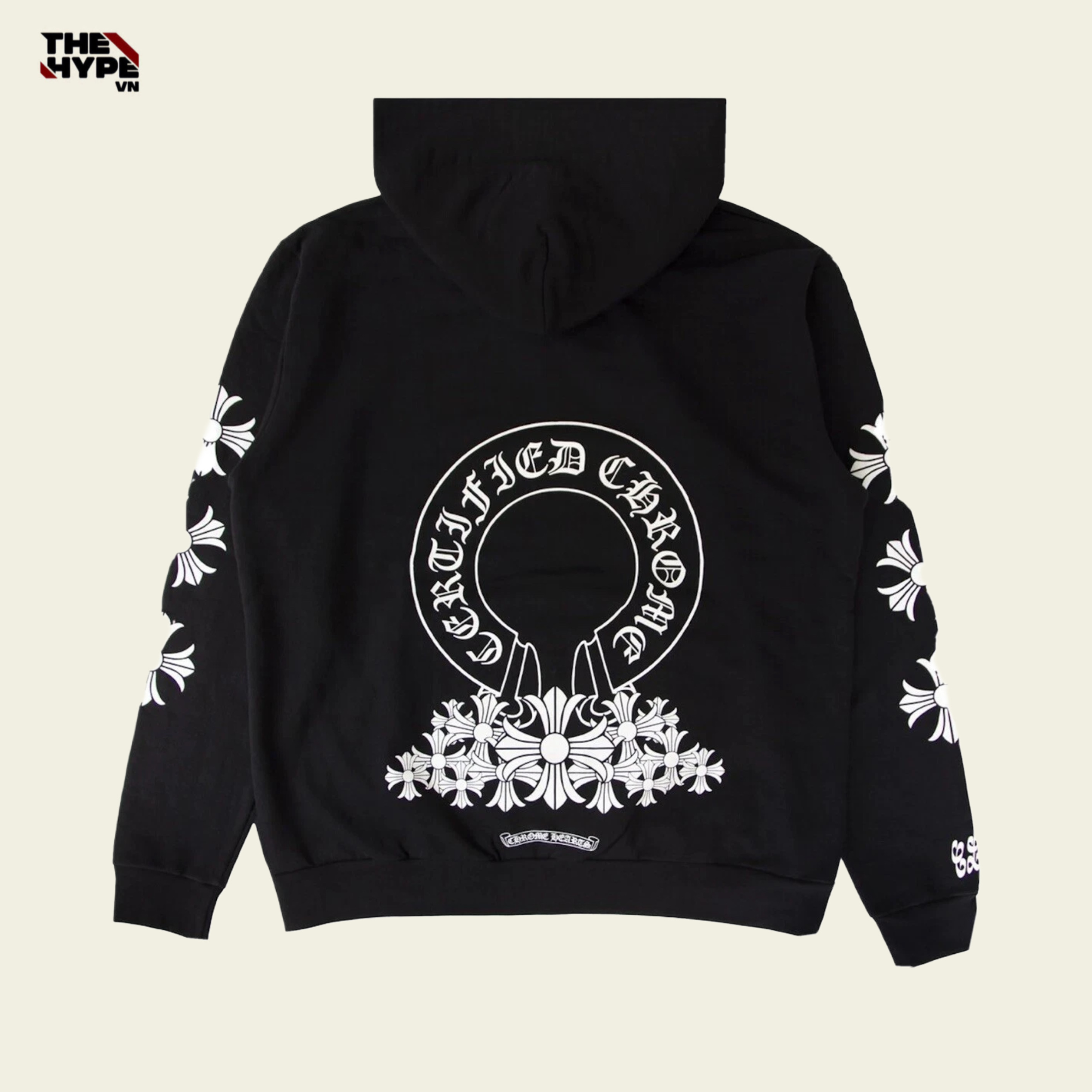 ÁO HOODIE CHROME HEART MIAMI x DRAKE (BLACK)
