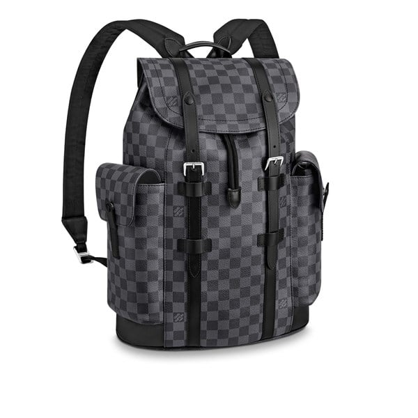LOUIS VUITTON BACKPACK - Ba Lô Louis Vuitton Christopher Monogram (Grey) [Mirror Quality]