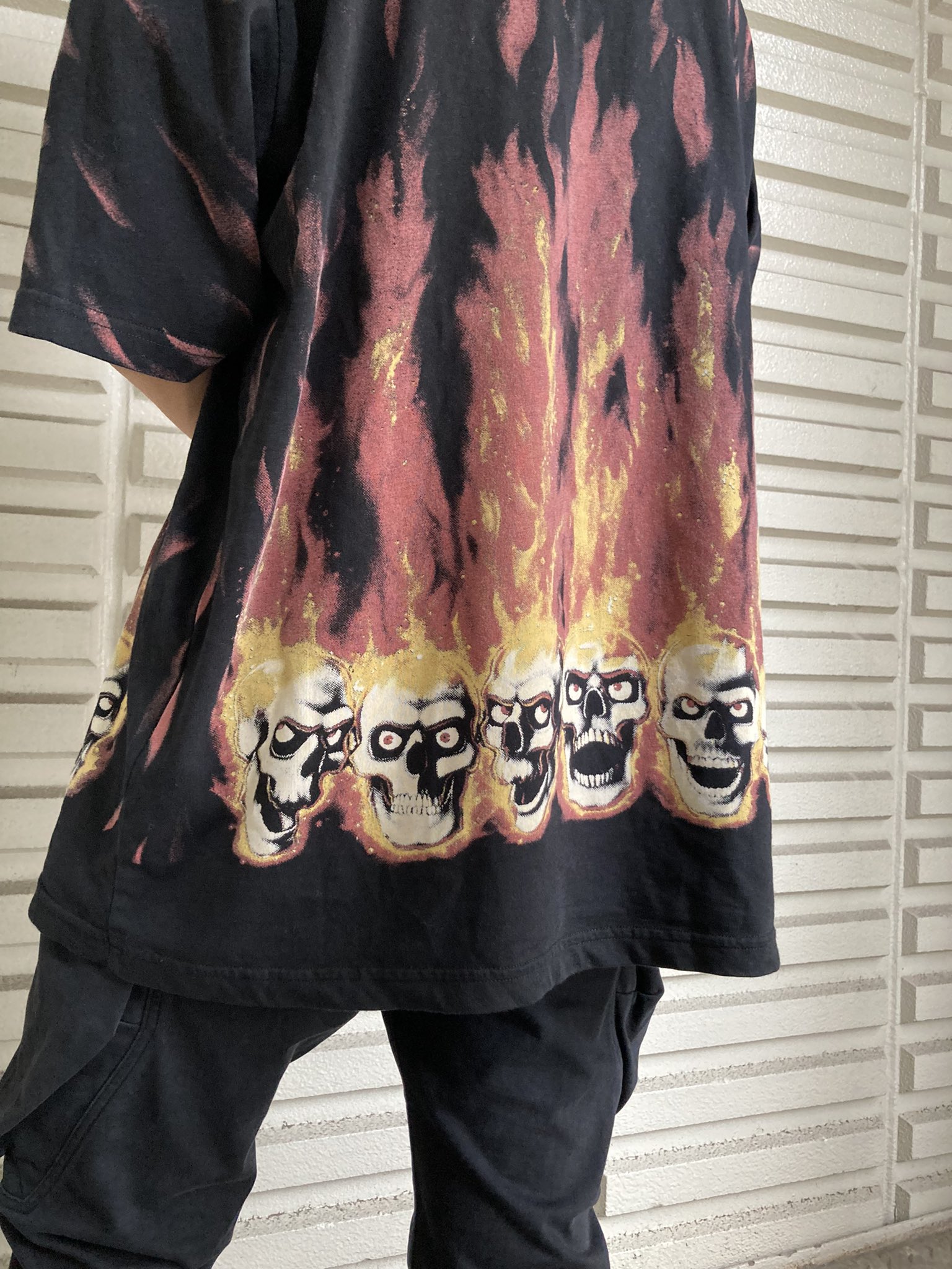 Áo Thun Supreme x MM6 Maison Margiela Liquid Blue (Black) [Mirror Quality]