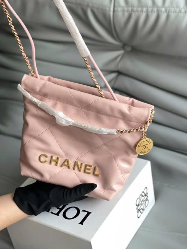 TÚI CHANEL 22 MINI HANDBAG (PINK)