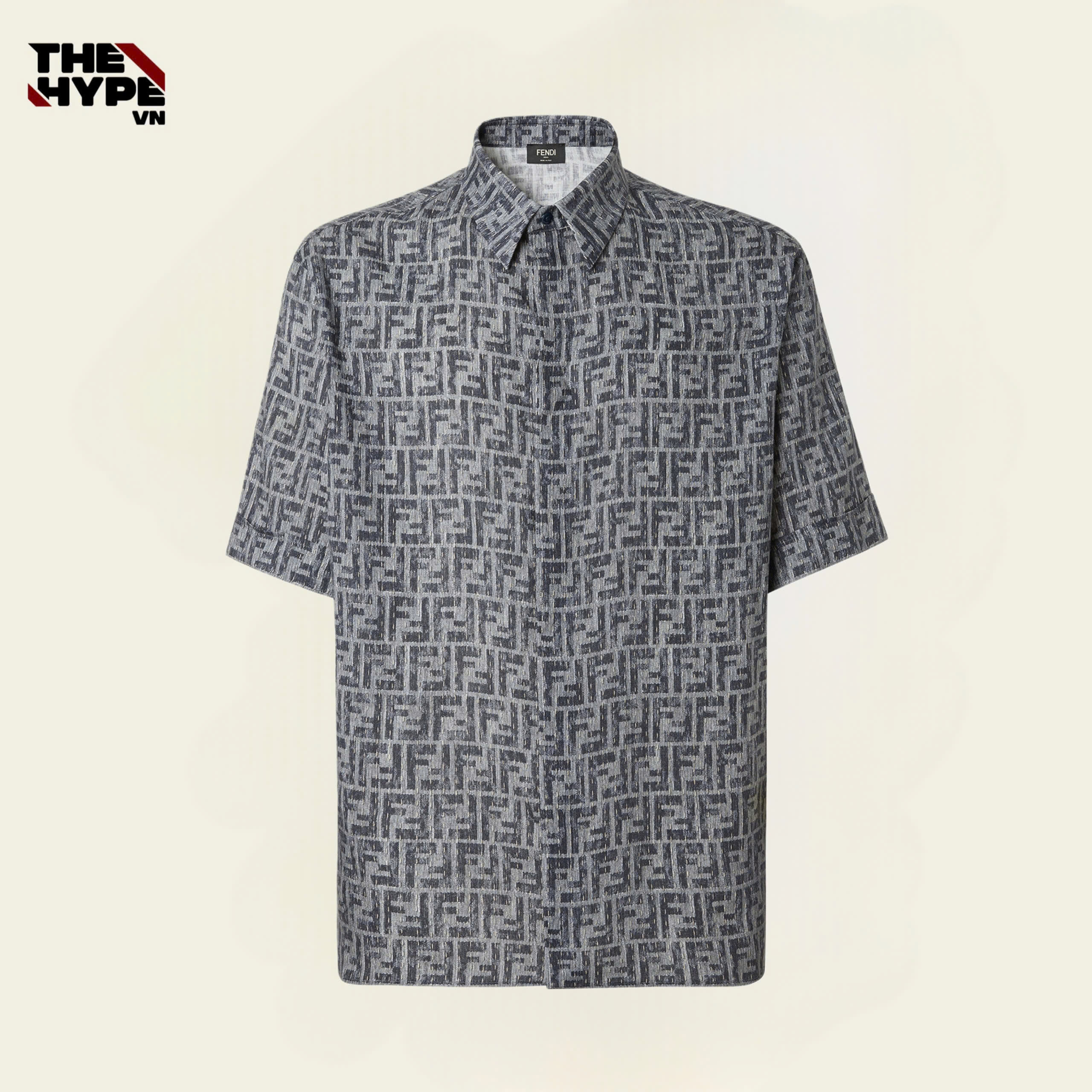 ÁO SƠ MI FENDI DENIM (BLUE)