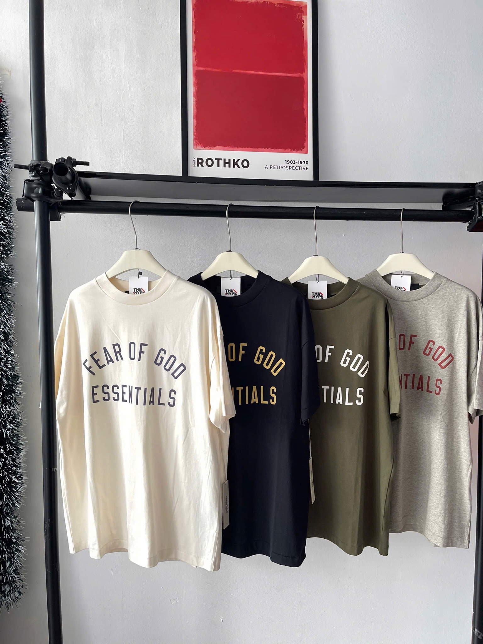 ÁO PHÔNG FOG JERSEY CREWNECK 2024 (DARK HEATHER)