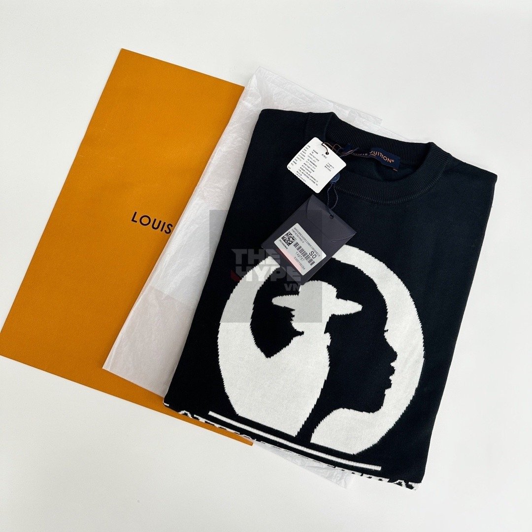 Áo Thun Louis Vuitton LV Woman (Black) [Mirror Quality]