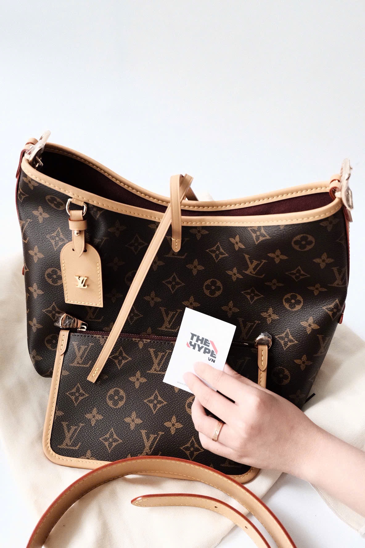 LOUIS VUITON BAG - Túi LV Carry All (PM) [Mirror Quality]