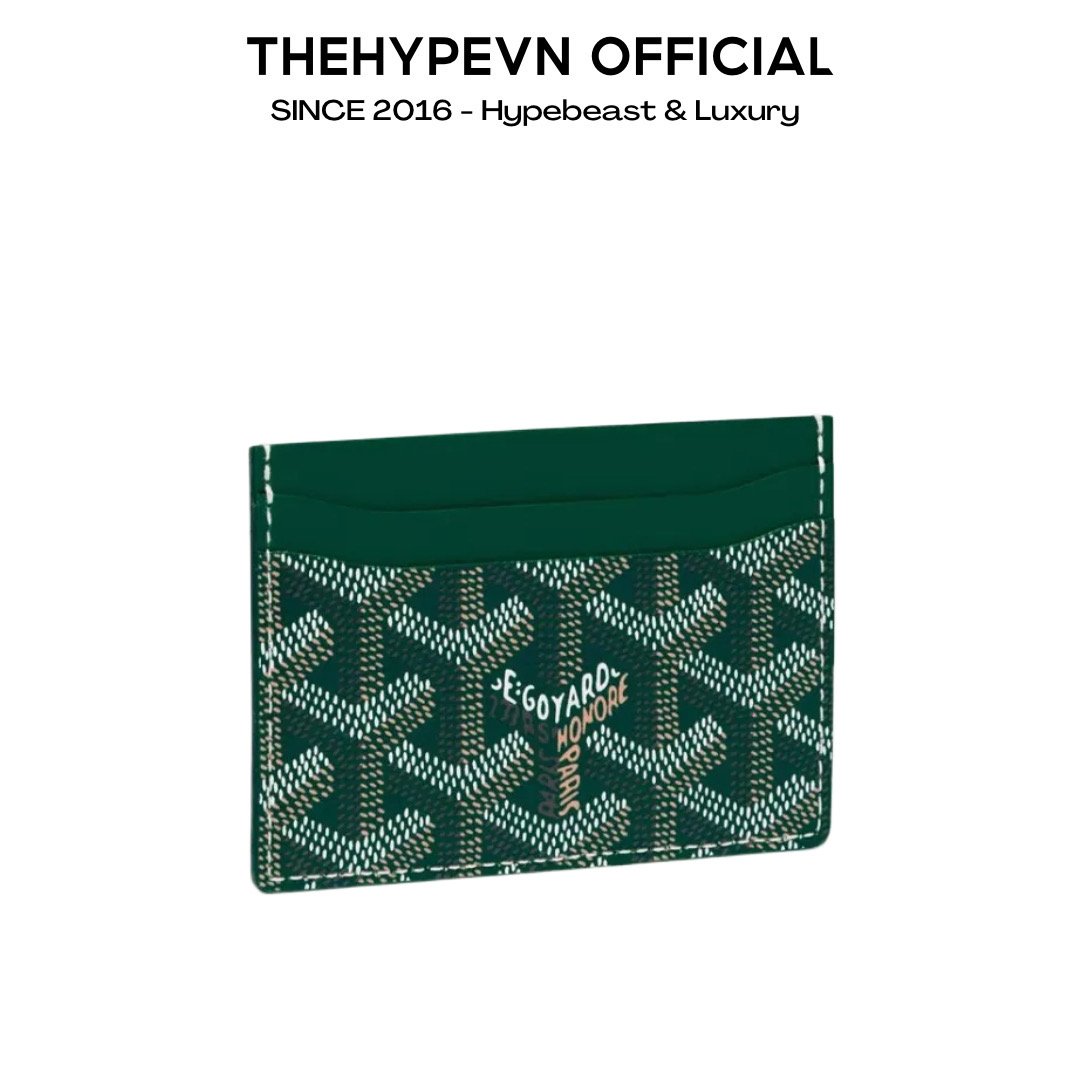 Card Holder Goyard Saint-Sulpice (Green) [Mirror quality]