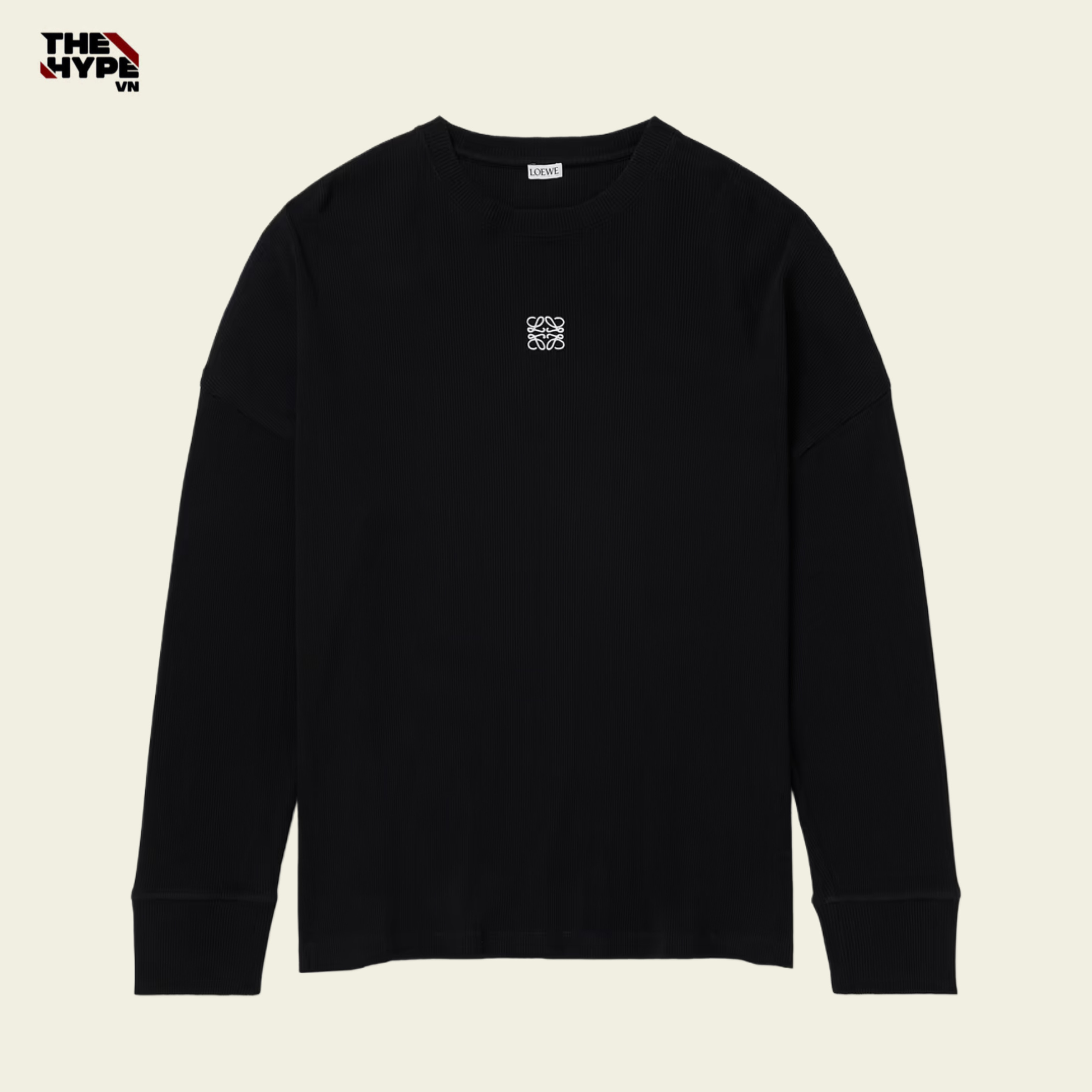 ÁO SWEATER LOEWE ANAGRAM LOGO (BLACK)