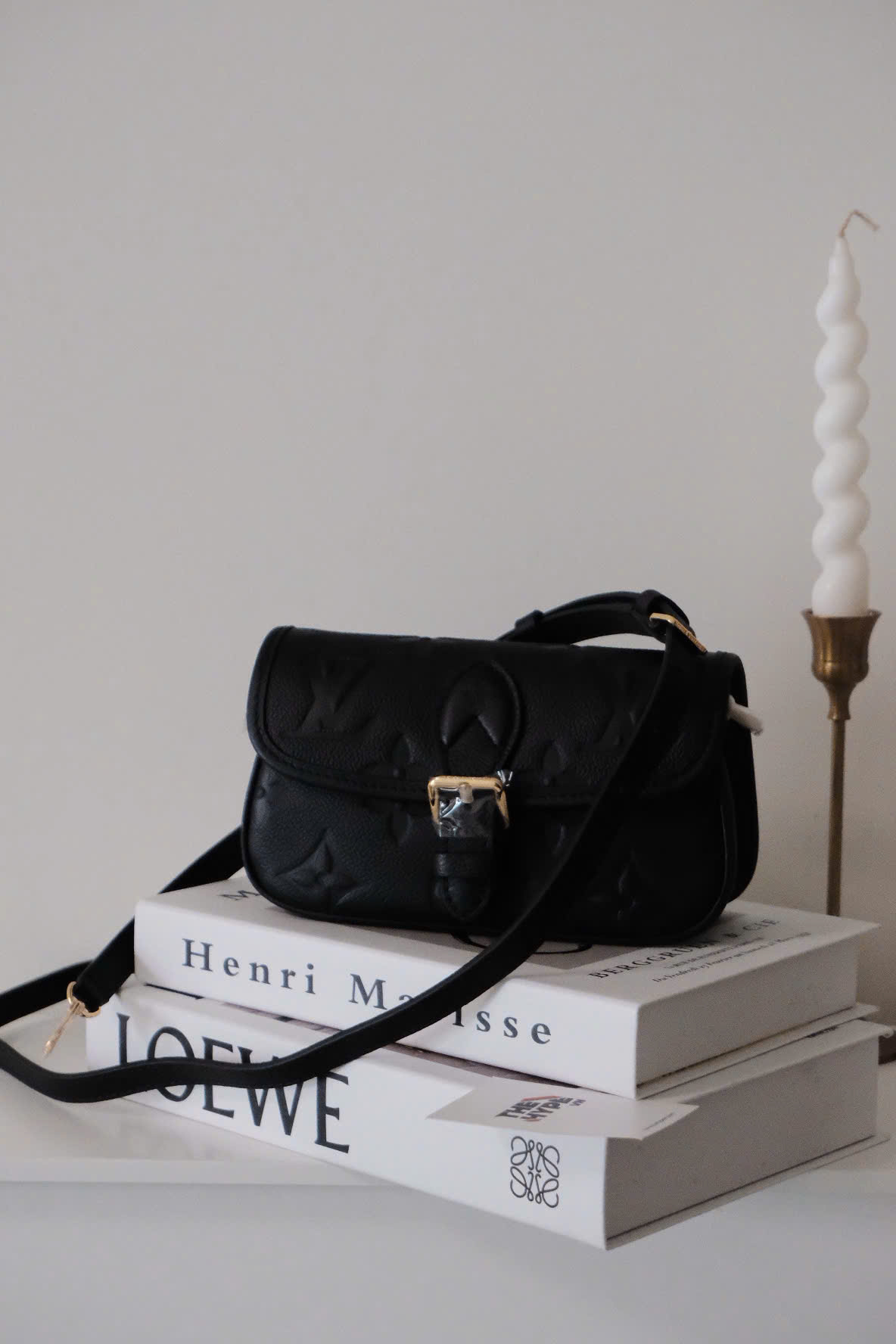 TÚI LOUIS VUITTION DIANE MONOGRAM EMPREINTE (BLACK)