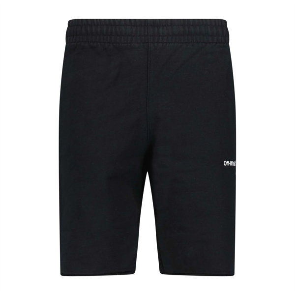 OFF-WHITE SHORTS - Quần Off-White Wave Diag (Black) [Mirror Quality]