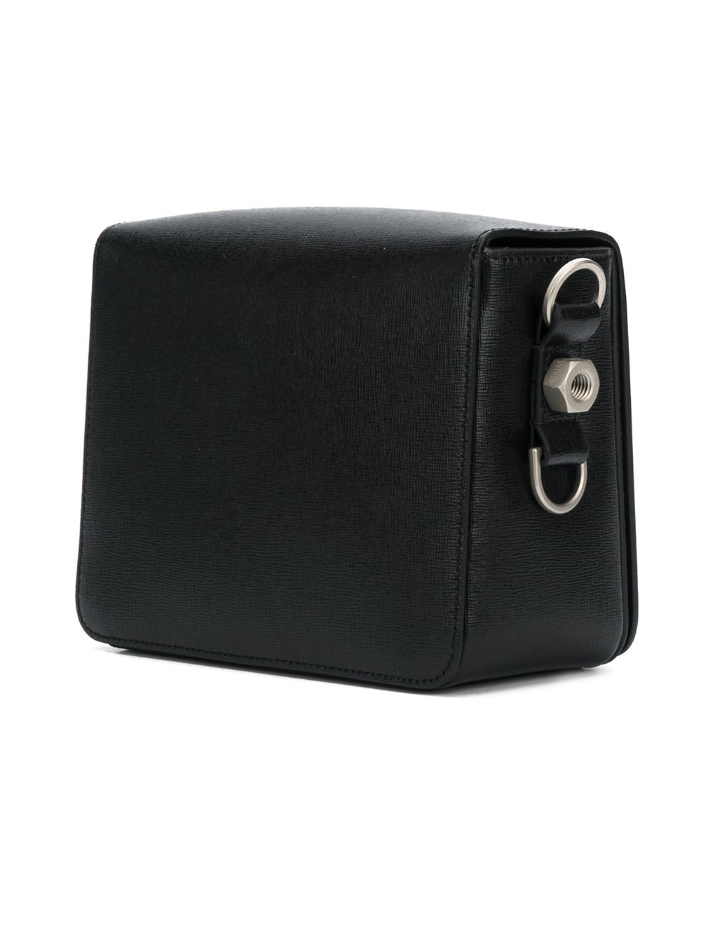 OFF-WHITE BAG - Túi Oblique Stripes (Black) [Mirror Quality]