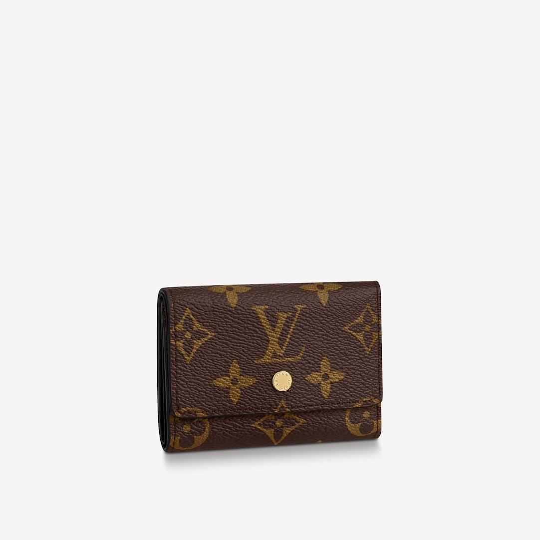 Ví Ngắn Louis Vuitton Micro Monogram (Brown) [Mirror Quality]