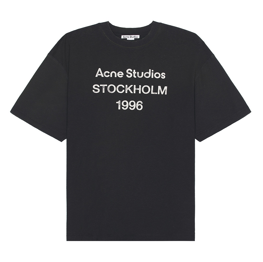 ÁO THUN ACNE STUDIOS EXFORD U 1996 (BLACK)