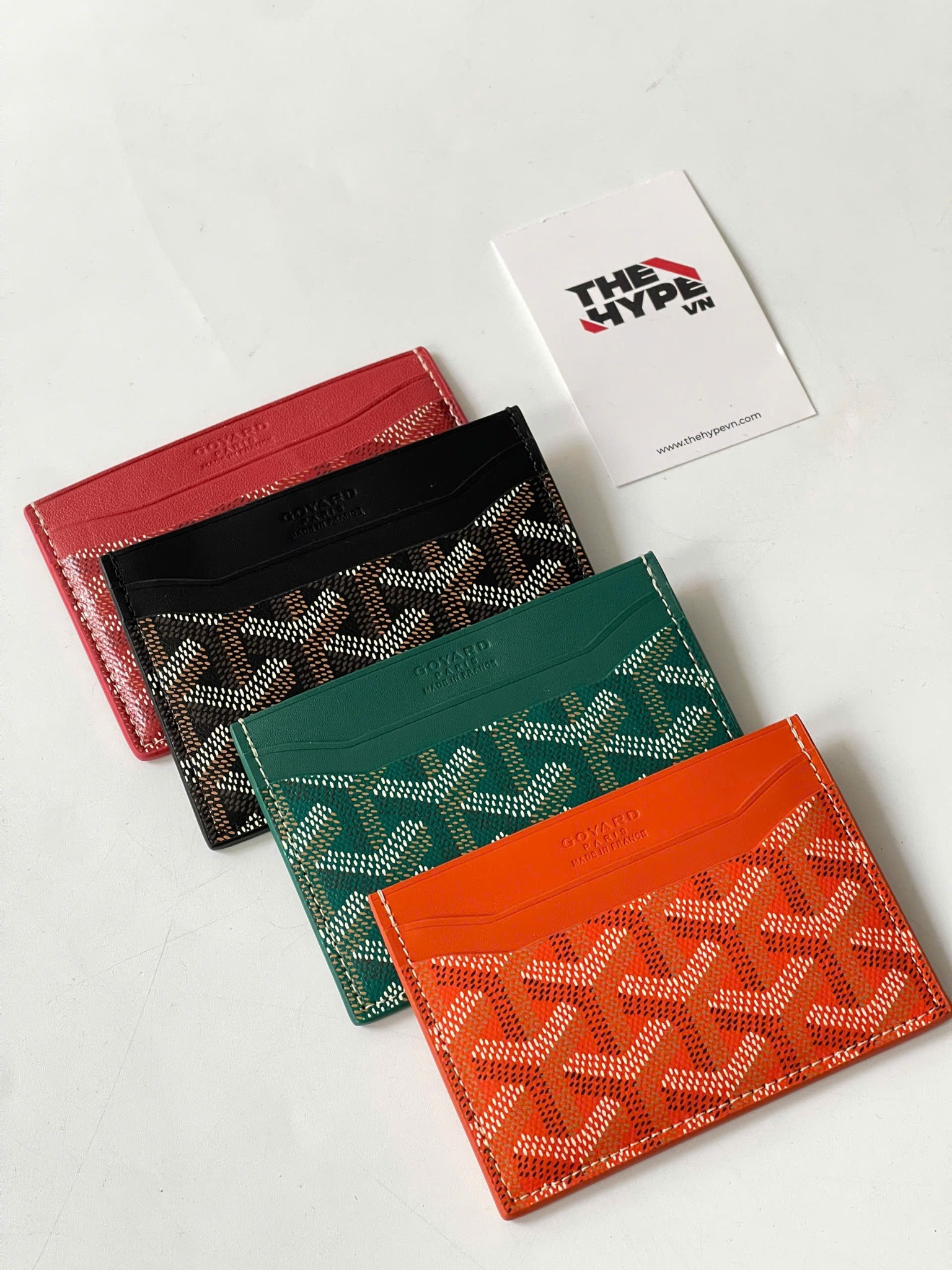 VÍ ĐỰNG THẺ GOYARD SAINT SULPICE CARD HOLDER (RED)