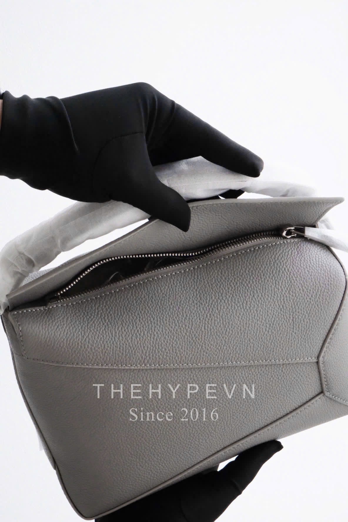 TÚI LOEWE PUZZLE CALFSKIN (GREY)