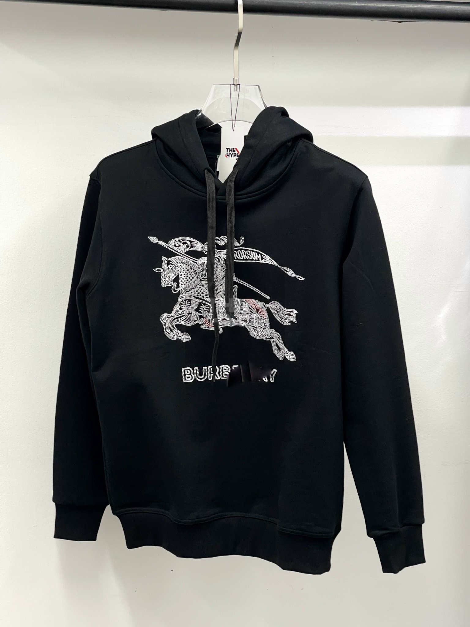 Áo Hoodie Burberry BBR Drake (Black) [Mirror Quality]