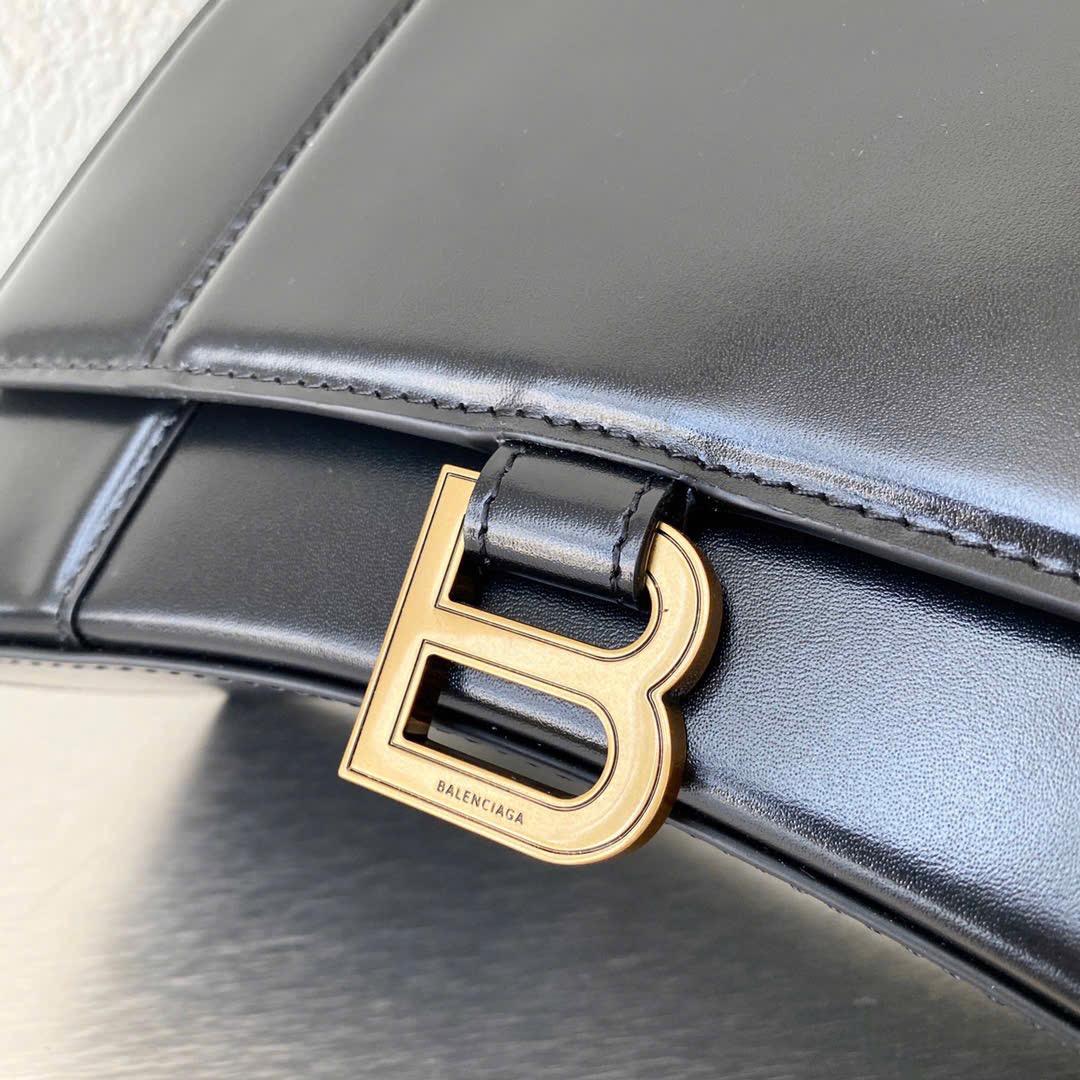 TÚI BALENCIAGA BLCG HOURGLASS SMALL BOX (BLACK)