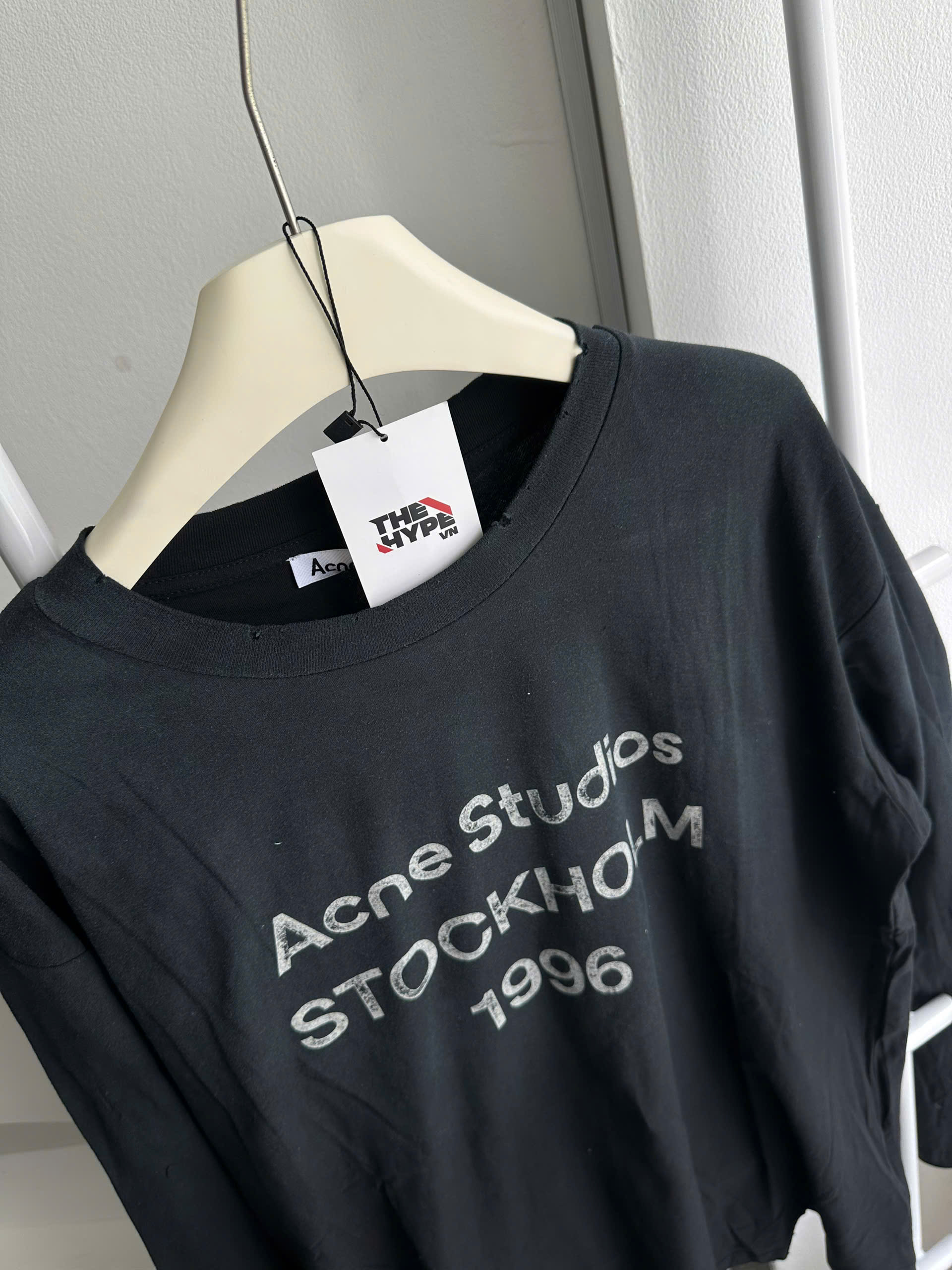 ÁO TAY DÀI ACNE STUDIOS EXFORD U 1996 (BLACK)