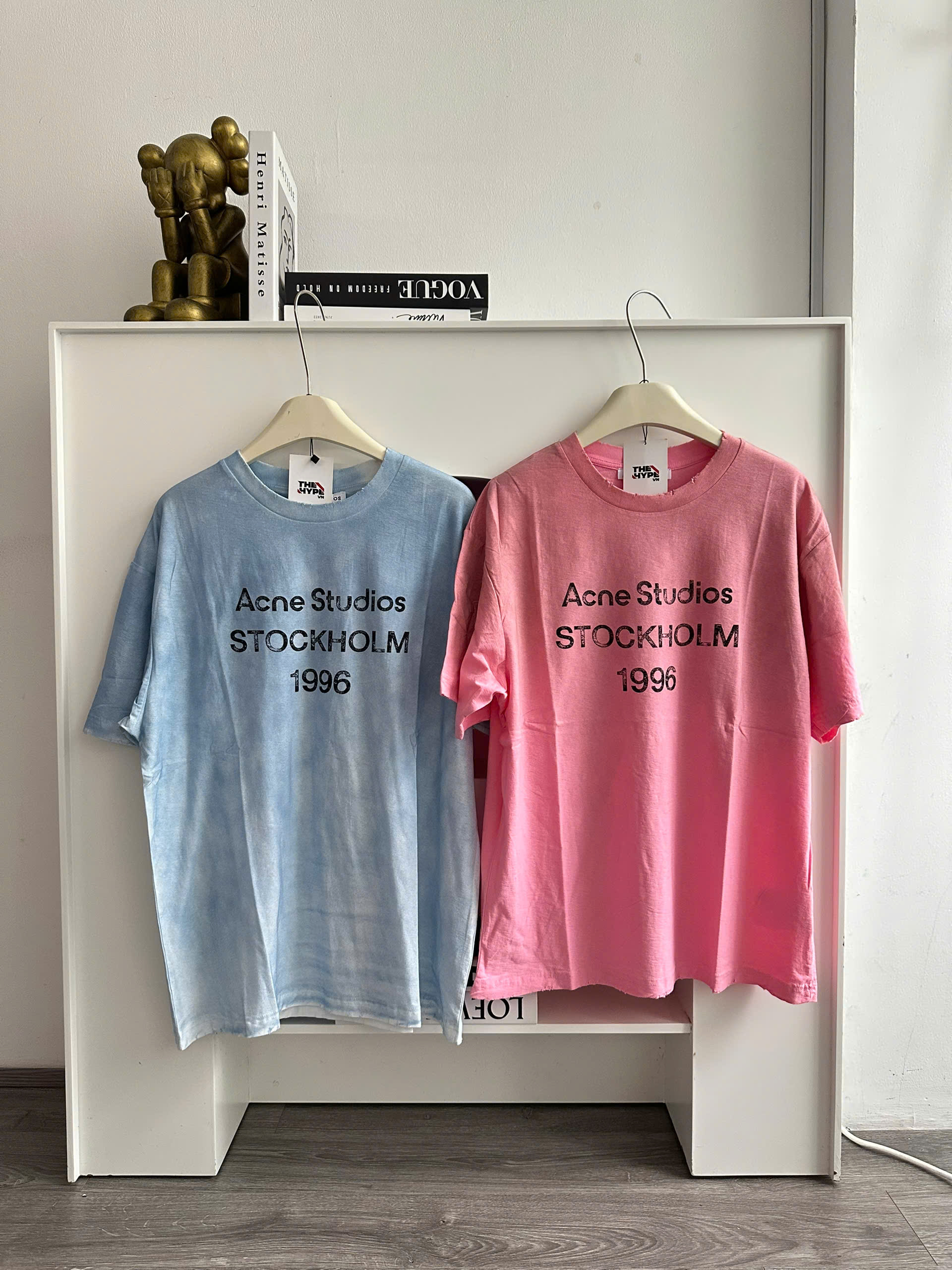 ÁO THUN ACNE STUDIOS EXFORD U 1996 (PINK)