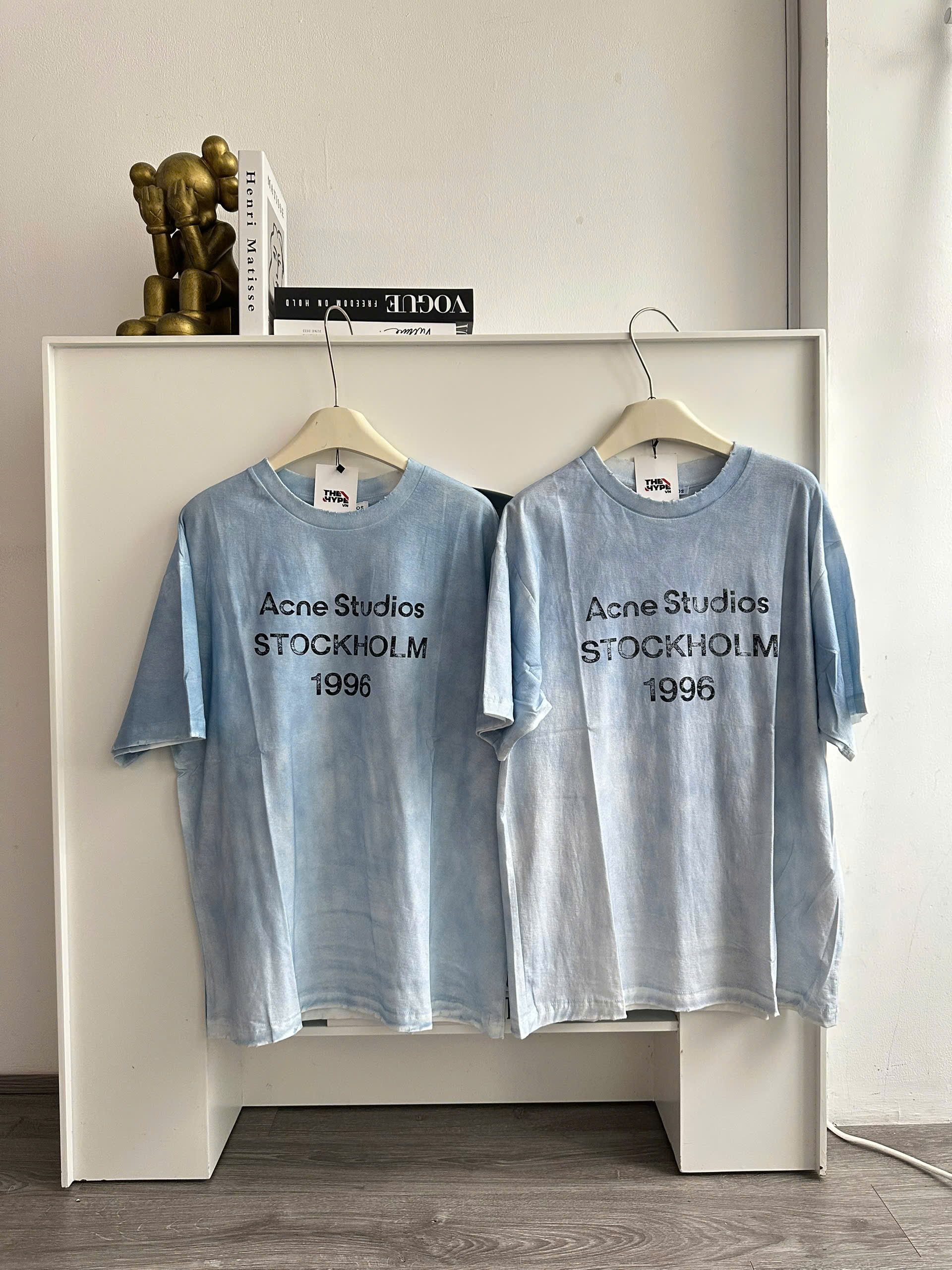 ÁO THUN ACNE STUDIOS EXFORD U 1996 (BABY BLUE)