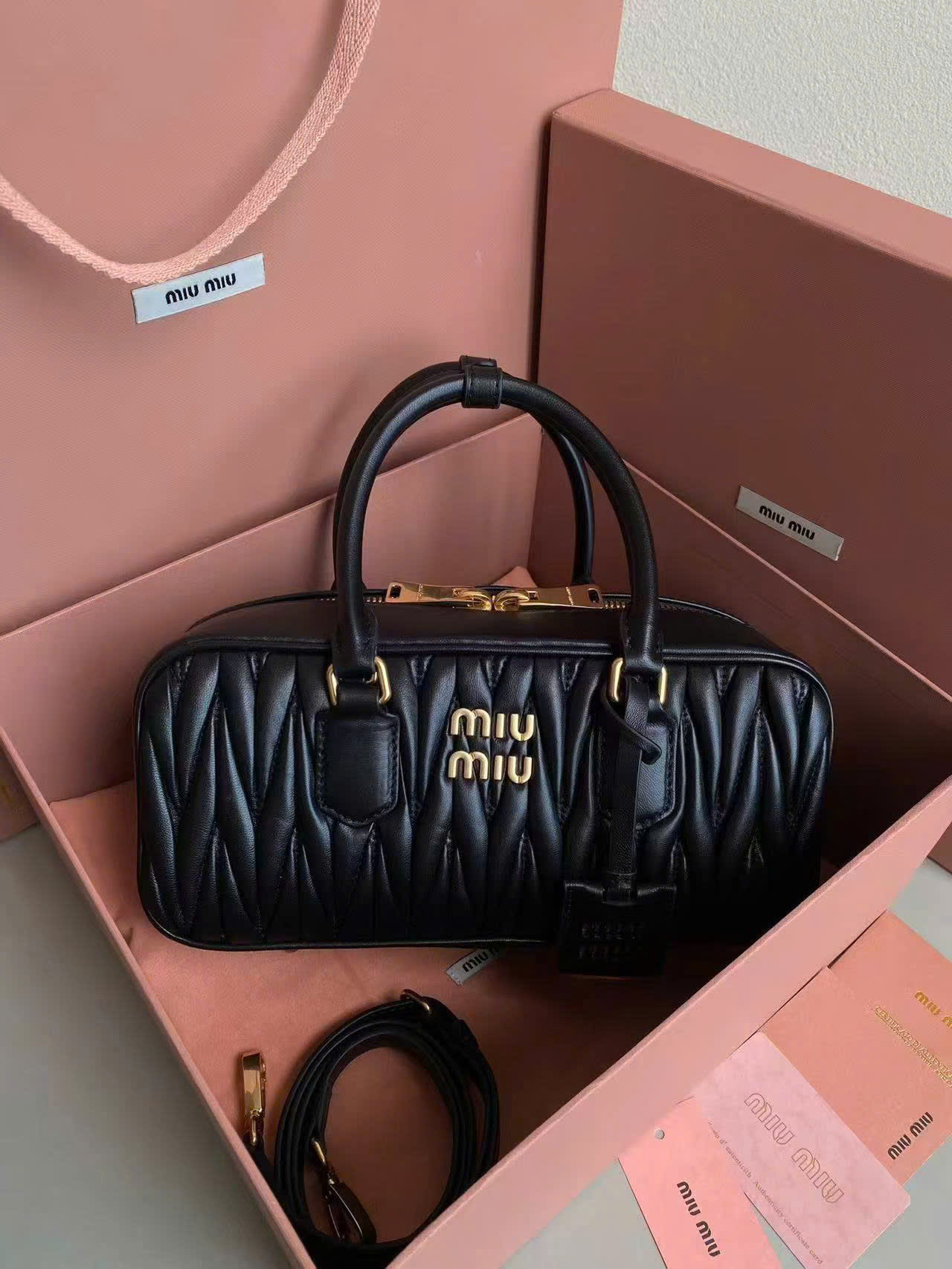 TÚI MIU MIU MATELASSÉ CROSSBODY BAG