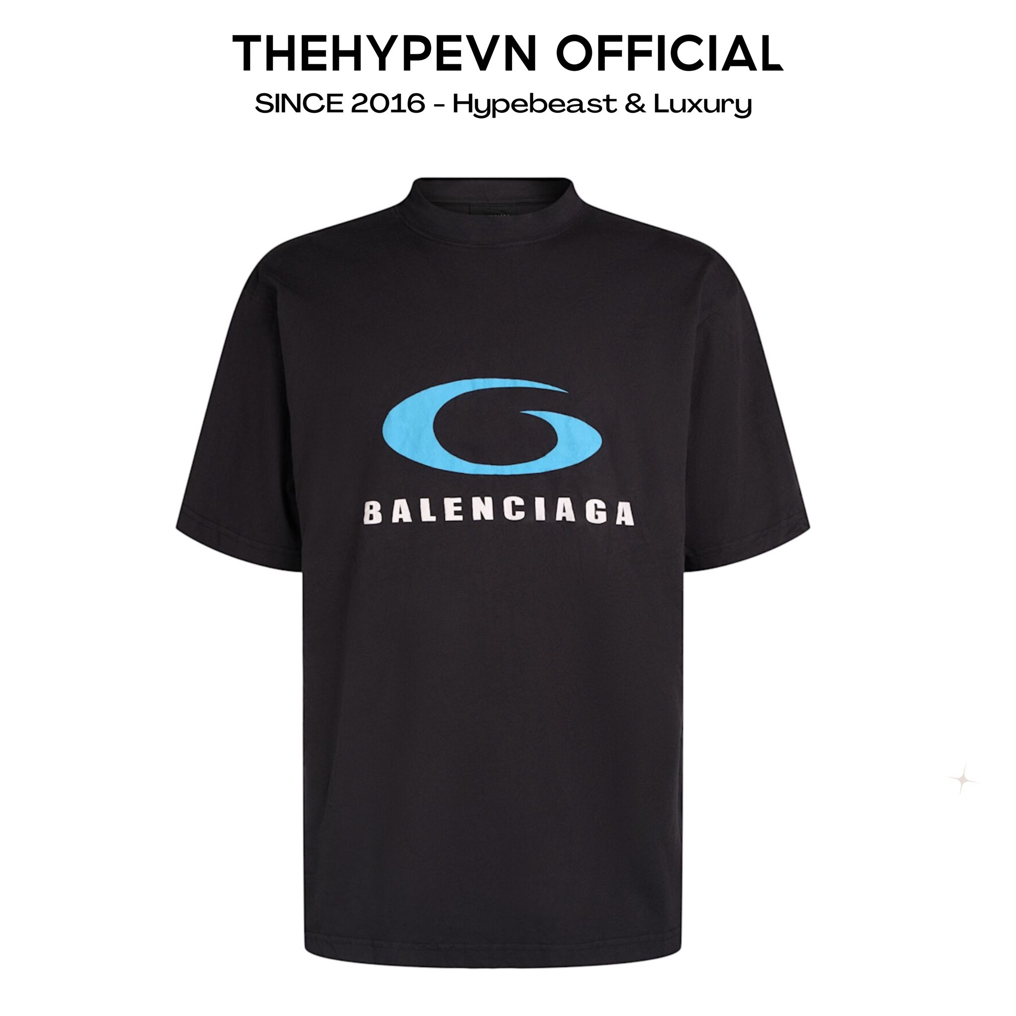 Áo Thun Balenciaga Loop Sport Icon (Black) [Mirror Quality]
