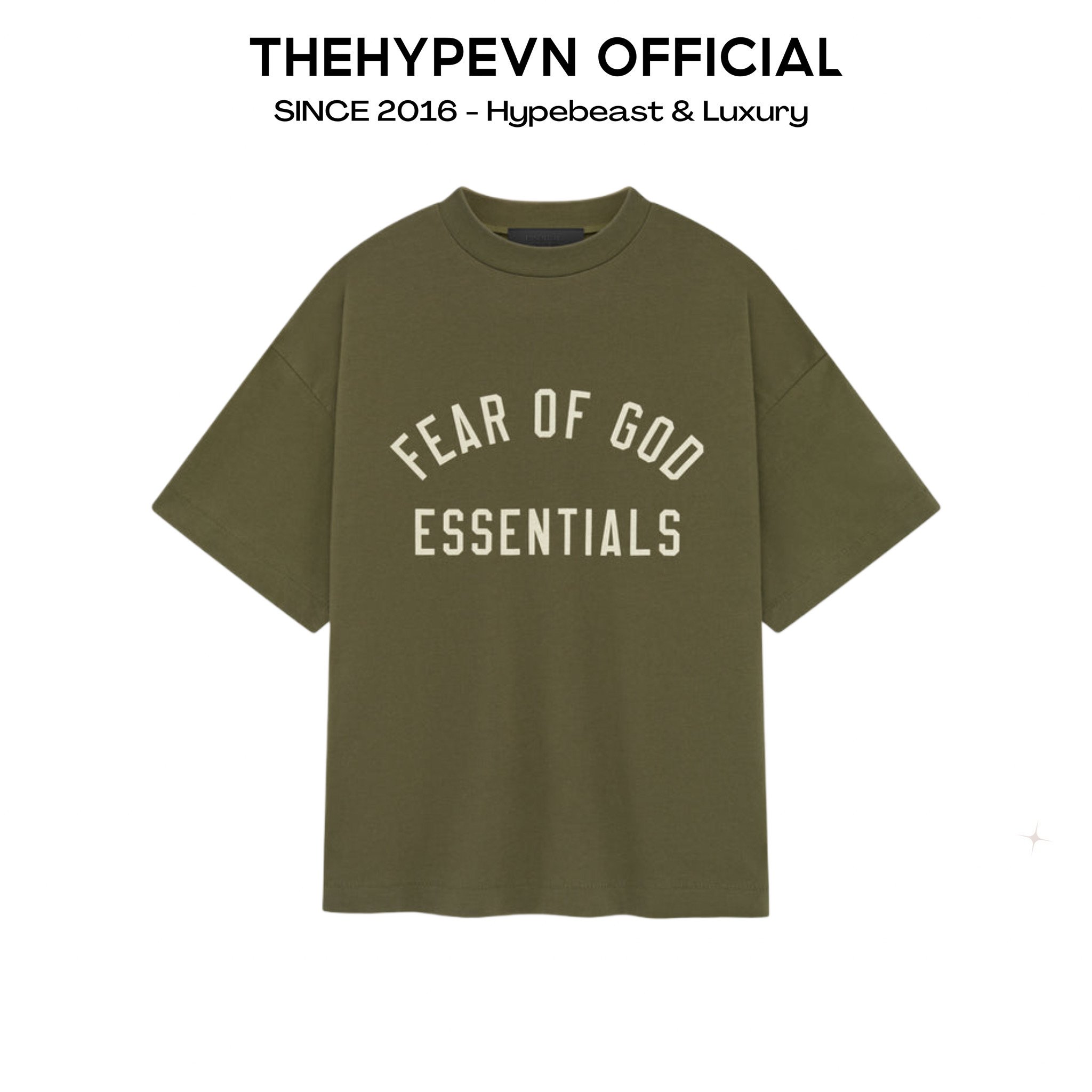ÁO PHÔNG FOG JERSEY CREWNECK 2024 (MILITARY)