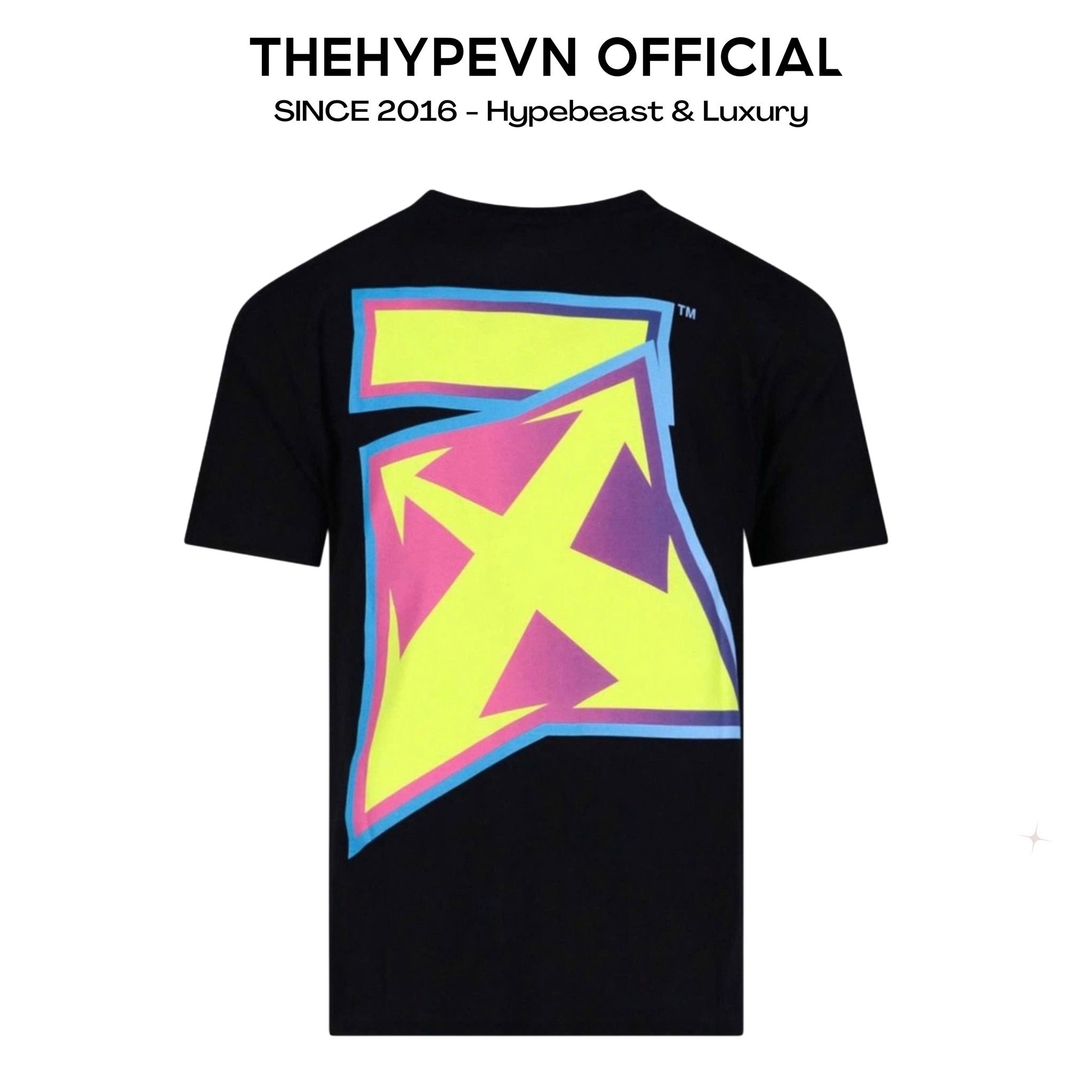 Áo Thun Off-White Thunder Slim (Black) [MIRROR QUALITY]