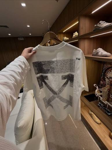 ÁO THUN OFF-WHITE DEGRADE ARROW T-SHIRT IN WHITE
