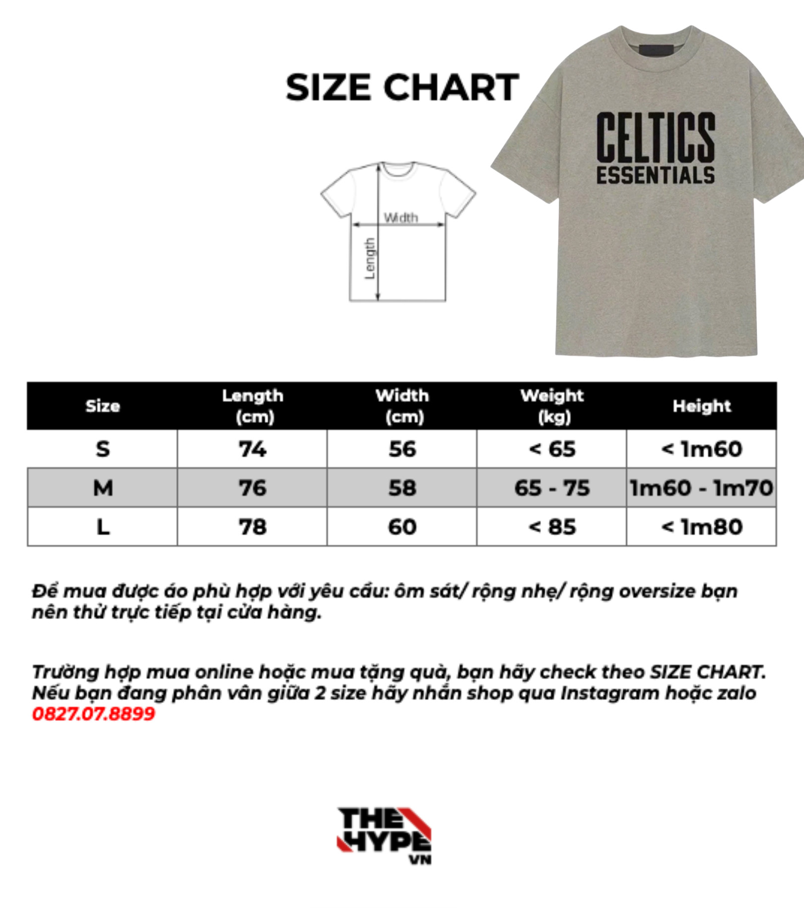 ÁO THUN FOG CELTICS (GREY)