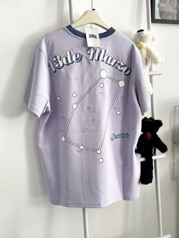ÁO THUN 13DE MARZO CUNG HOÀNG ĐẠO GEMINI (PURPLE)