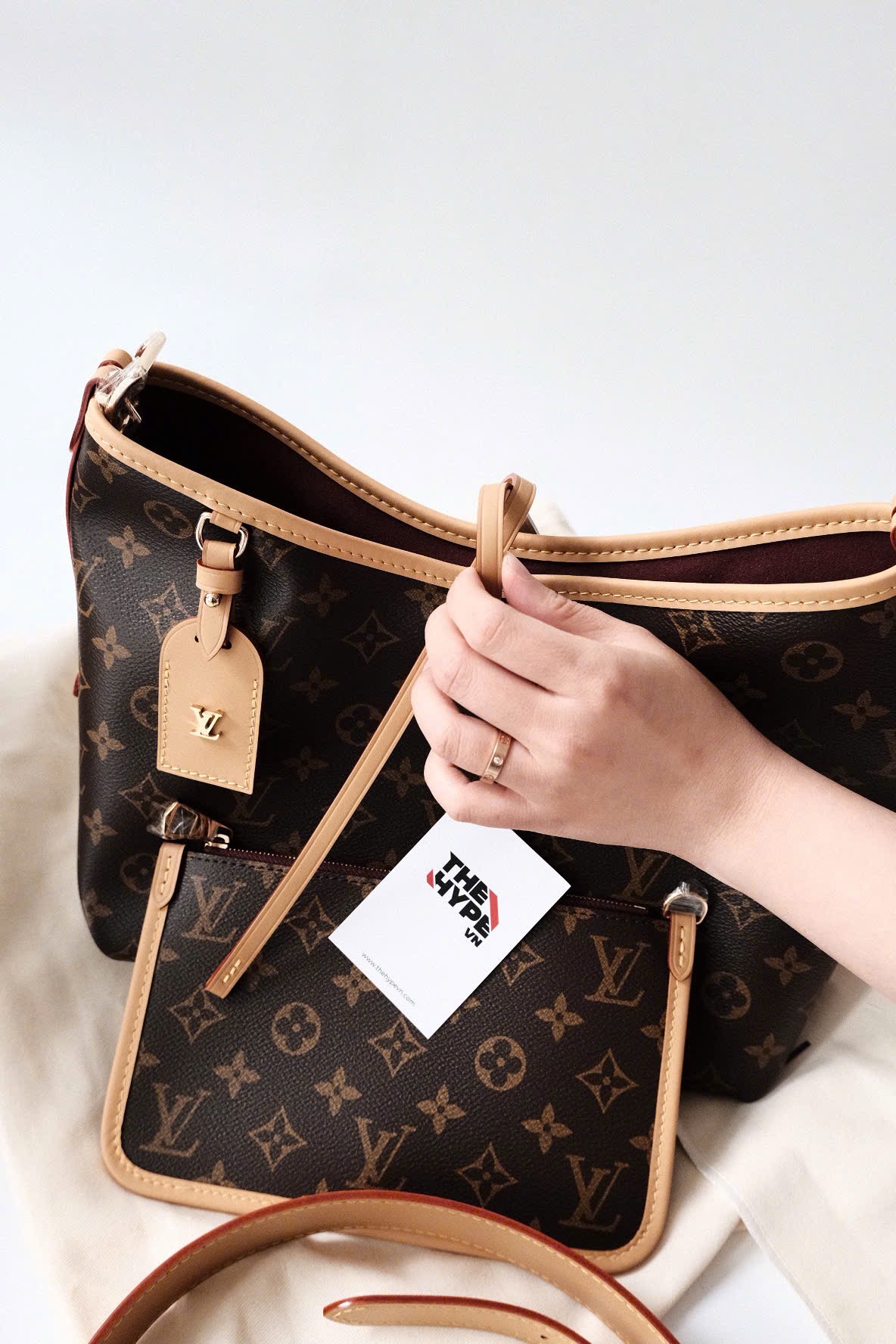 LOUIS VUITON BAG - Túi LV Carry All (PM) [Mirror Quality]