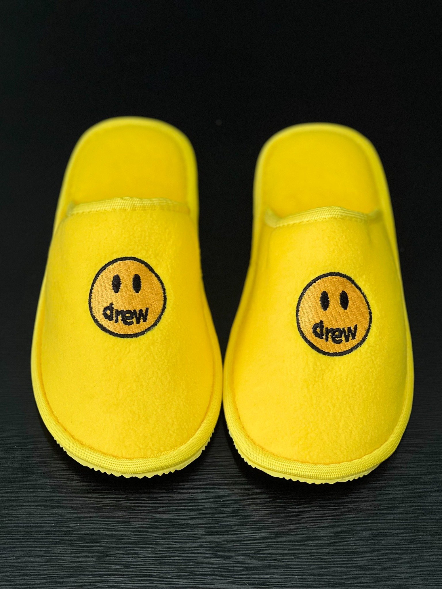 DREW SLIDES - Dép Drew Mascot (Yellow) [Mirror Quality]